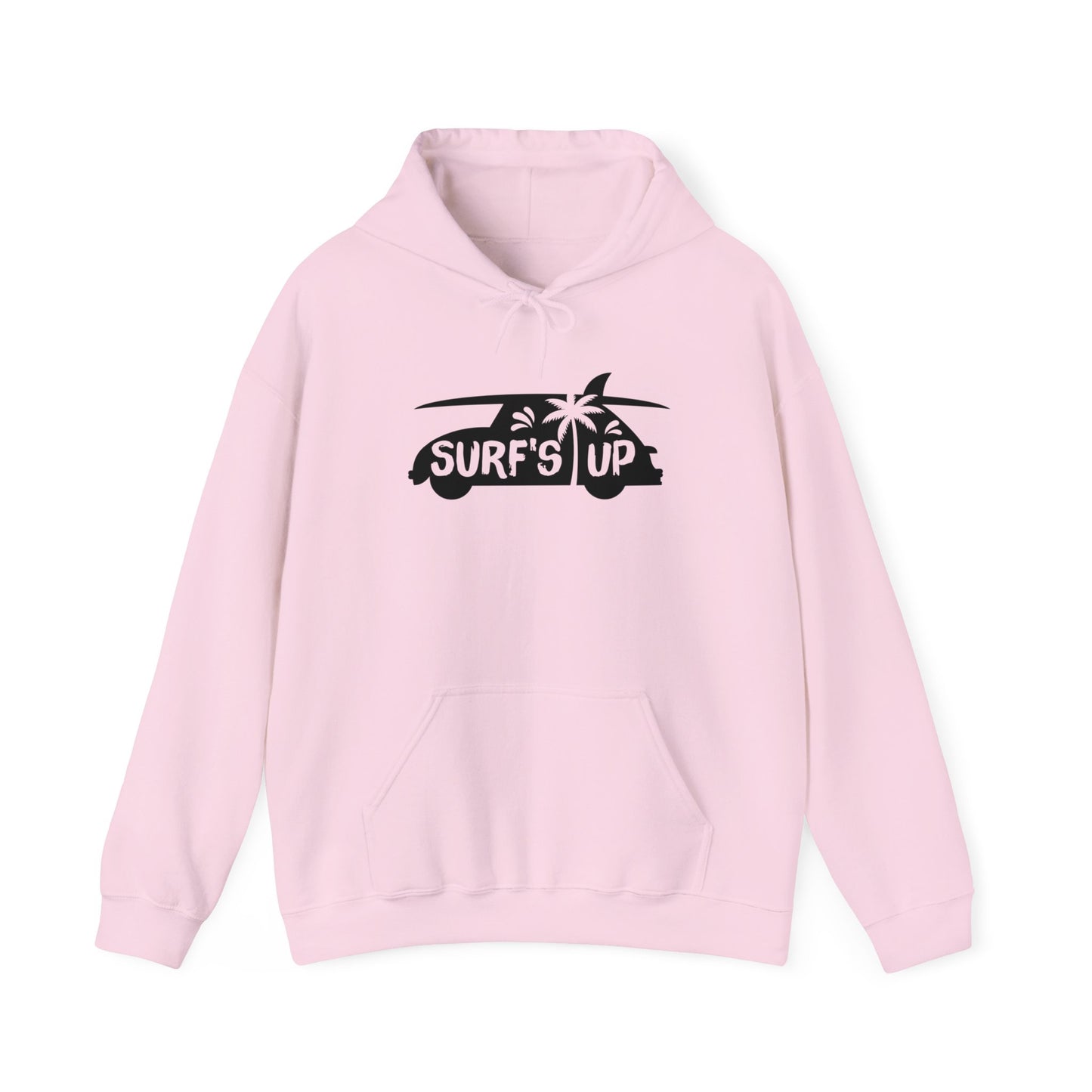 Unisex Heavy Blend Hooded Sweatshirt - Surf's Up Silhouette
