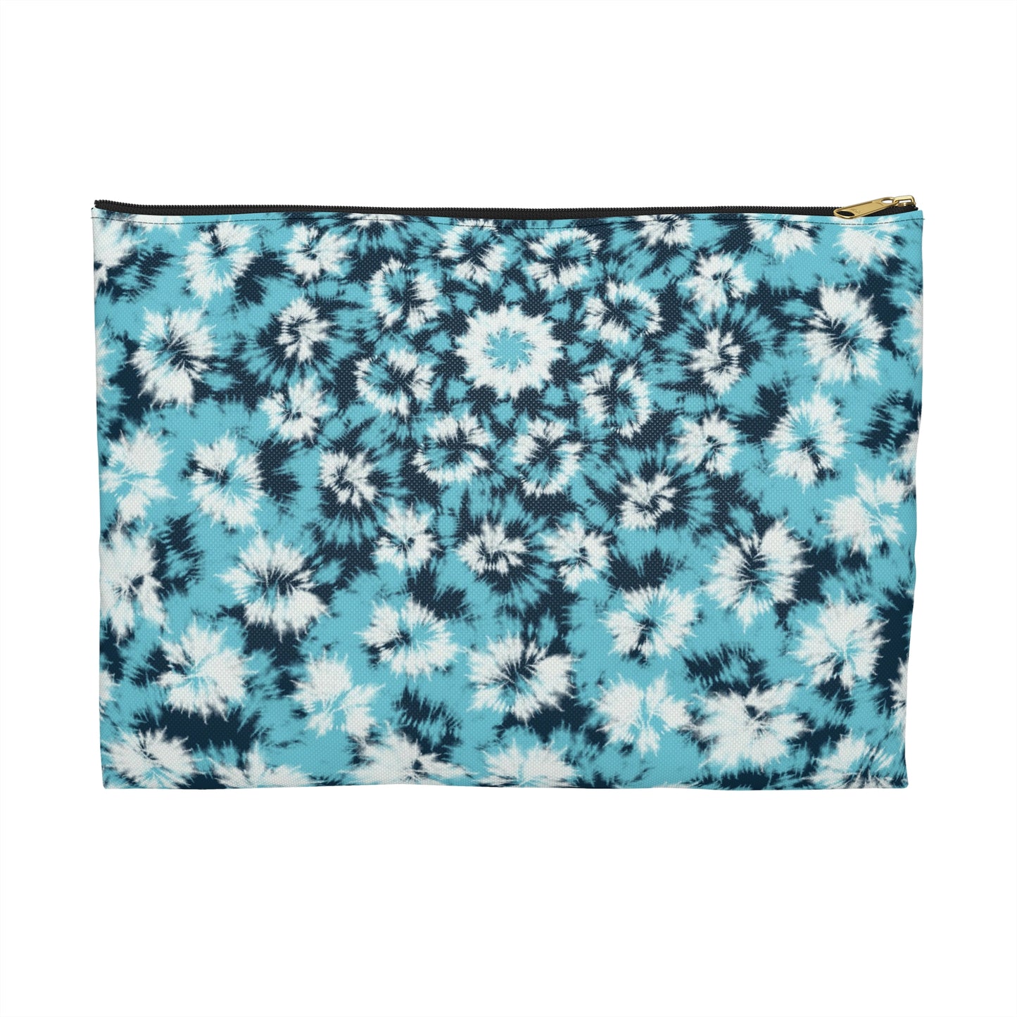 Blue Tie Dye - Accessory Pouch / Makeup Case / Travel Pouch / Pencil case / Art Case