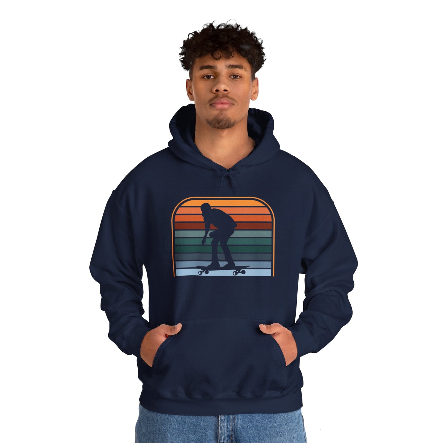 Unisex Heavy Blend Hooded Sweatshirt - Skateboarding