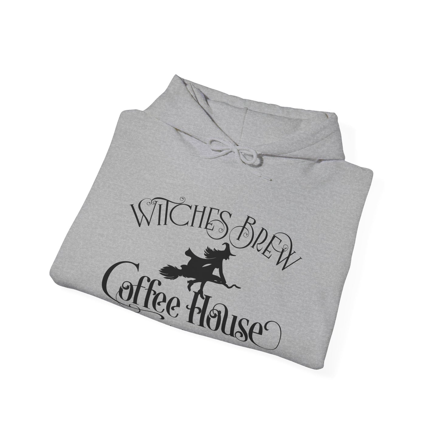 Halloween - Witches Brew Coffee House - Stop in for a Spell - Trick or Treat - Mystical - Vintage - Unisex Heavy Blend™ Hooded Sweatshirt