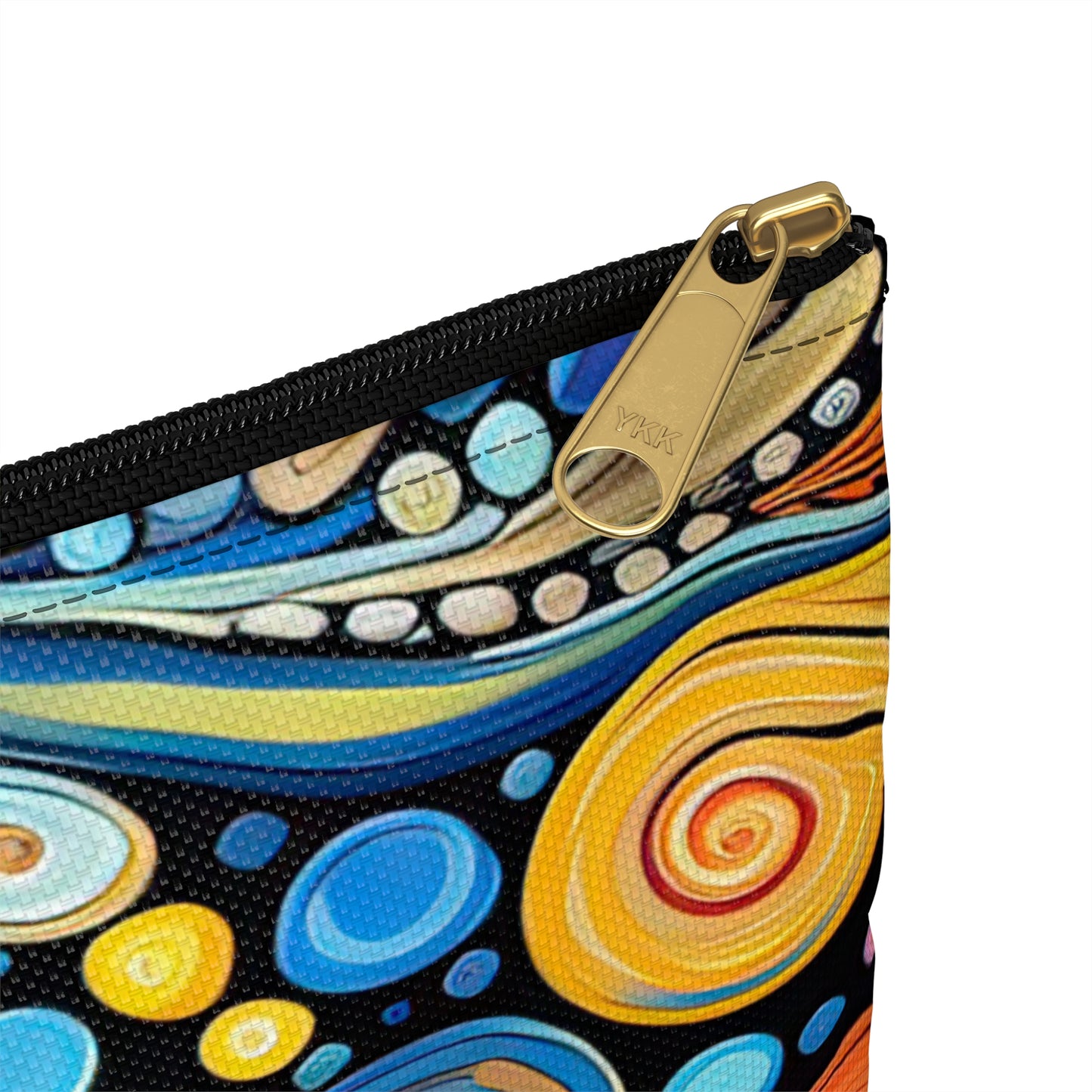 Amazing Colorful Psychedelic Swirls 1.6 - Accessory Pouch / Makeup Case / Travel Pouch / Pencil Case / Art Case