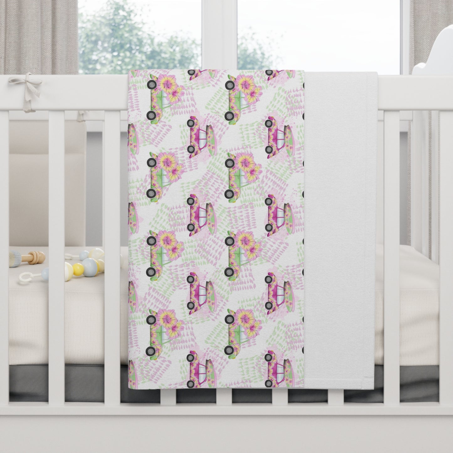 Soft Fleece Baby Blanket - Surf's Up