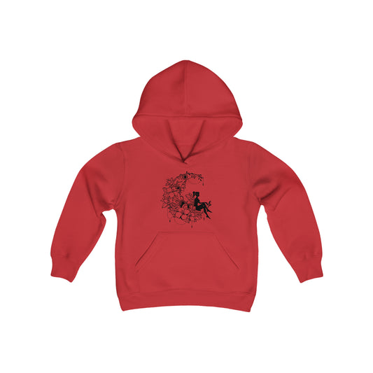 Fairy Sitting on Moon - Believe in Yourself - Self Love - Self Acceptance - Inspire - Youth Heavy Blend Hooded Sweatshirt