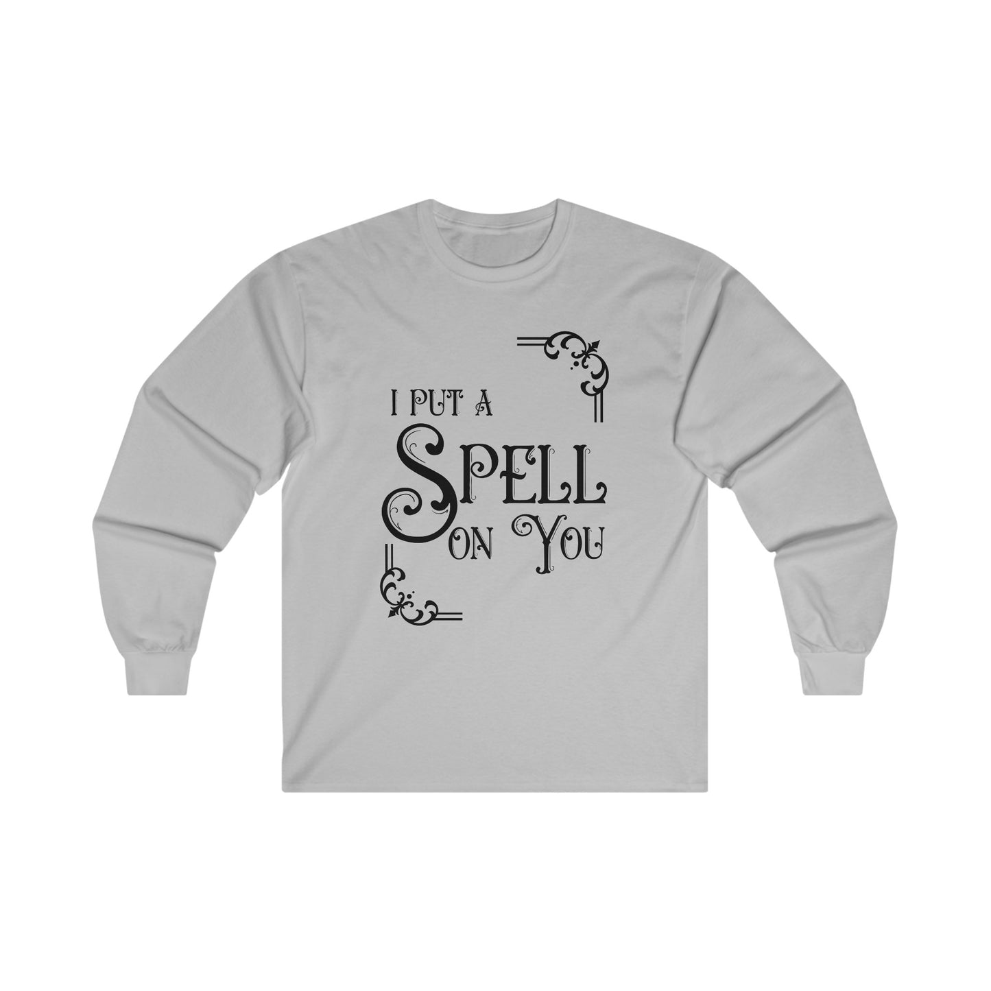 Halloween - I Put a Spell on You - Witches - Trick or Treat - Mystical - Vintage - Ultra Cotton Long Sleeve Tee