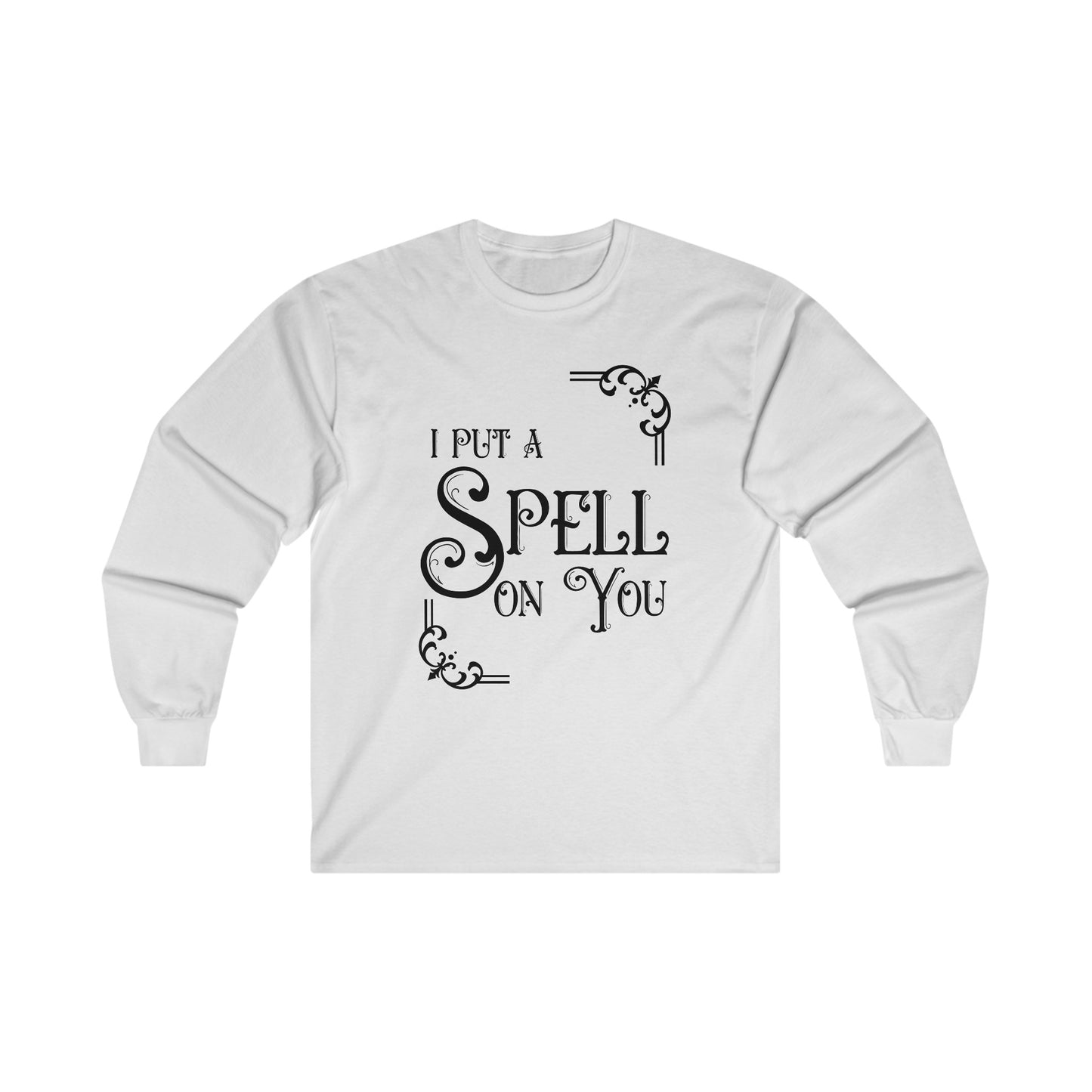 Halloween - I Put a Spell on You - Witches - Trick or Treat - Mystical - Vintage - Ultra Cotton Long Sleeve Tee
