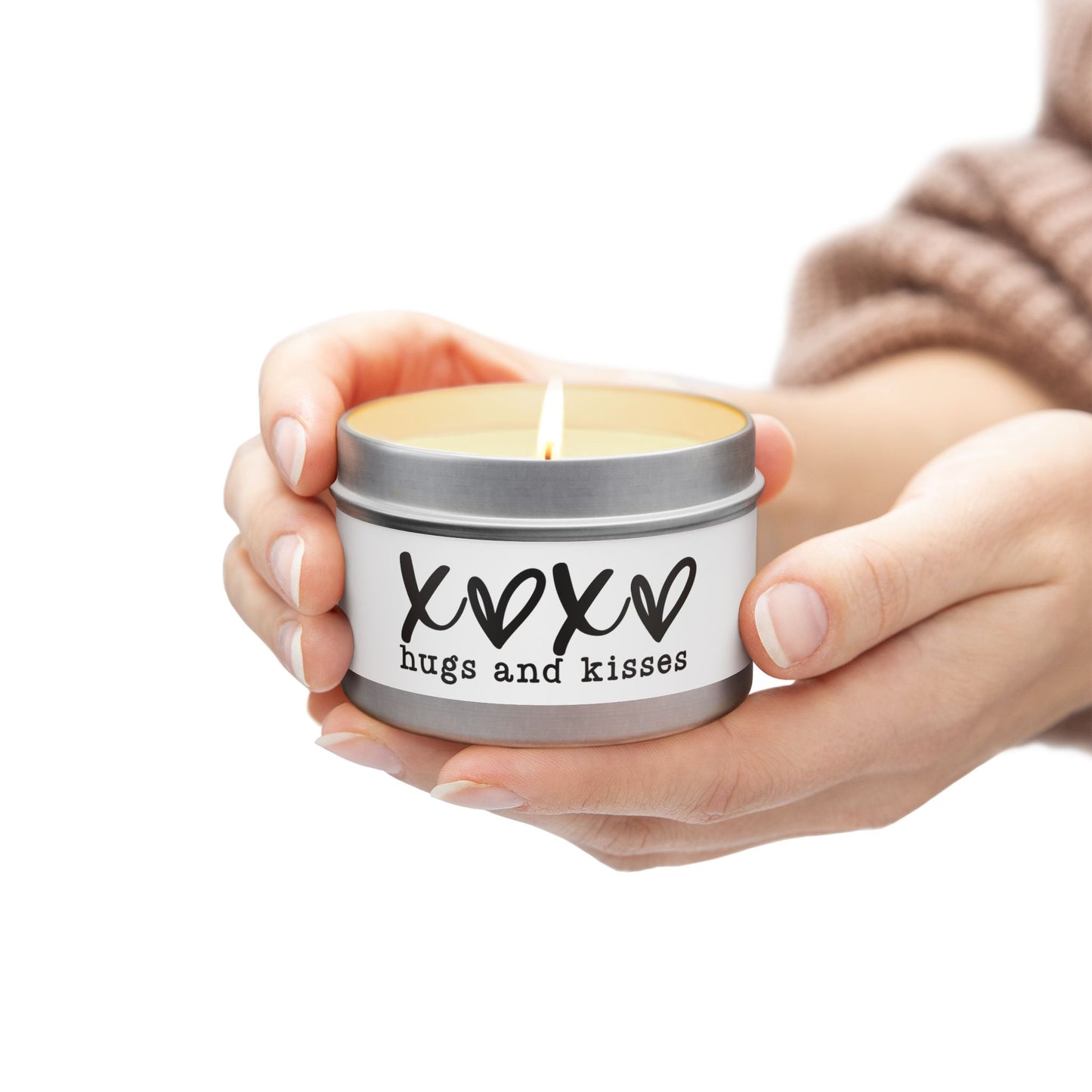 XOXO - Hugs and Kisses - Inspirational - Mindfulness & Self-Care - Scented Tin Candle