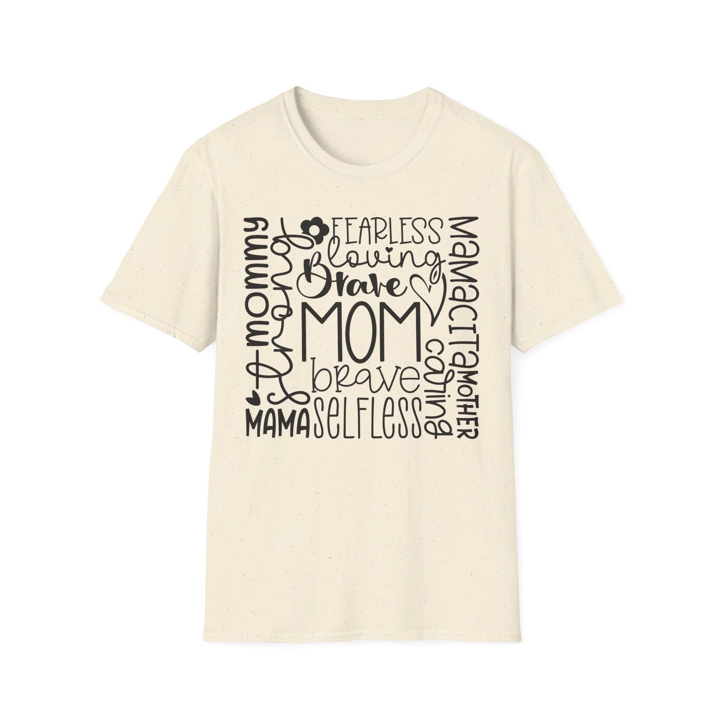 Mom Qualities Subway - Best Mom - Celebrate Mom - Strong Woman - Mom Humor - Unisex Softstyle T-Shirt