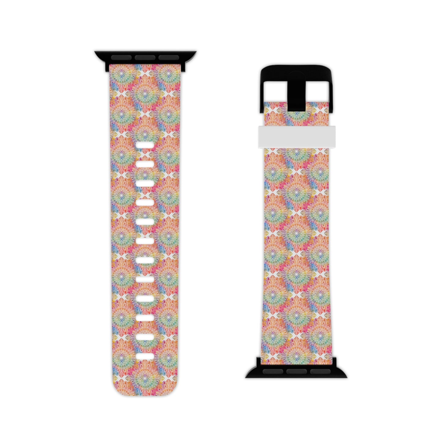 Rainbow Mandalas - Watch Band for Apple Watch