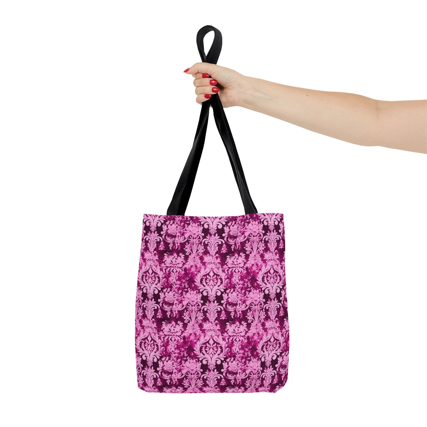 Beautiful - Vintage Deep Pink Damask 39 - Useful, Multipurpose Bag - Tote Bag (AOP)