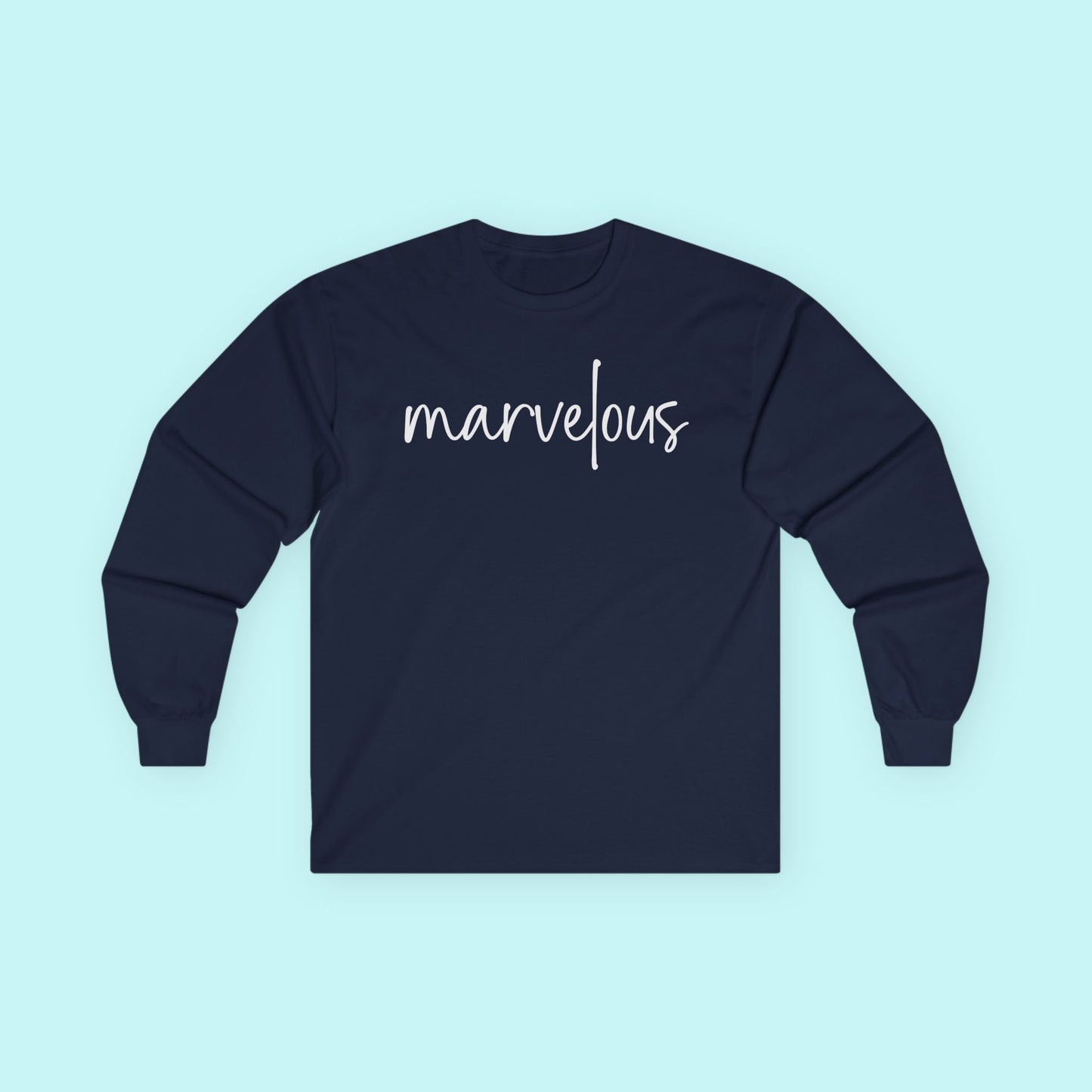 “Marvelous” Self-Worth T-Shirt - Celebrate Your Magic Long Sleeve Tee