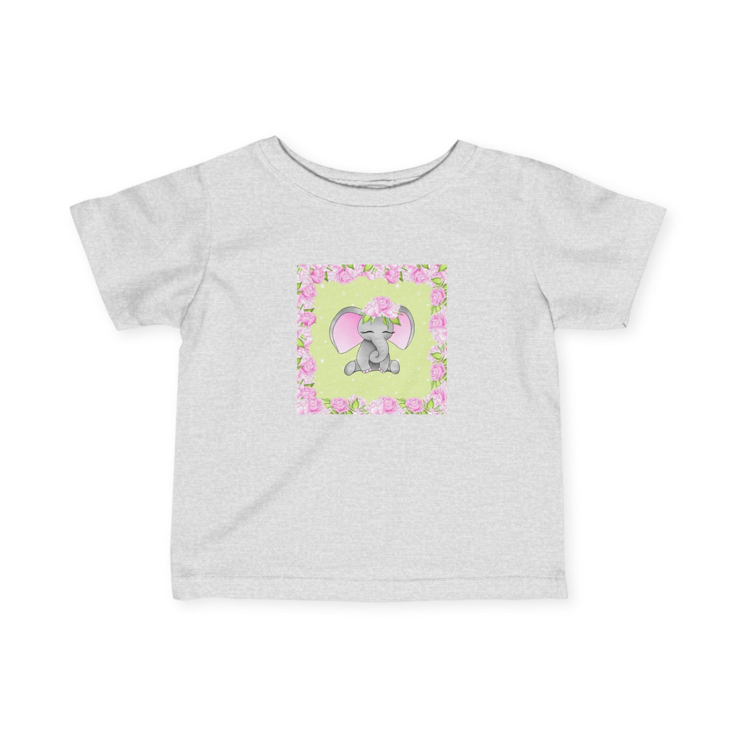 Pink Elephant - Infant Fine Jersey Tee