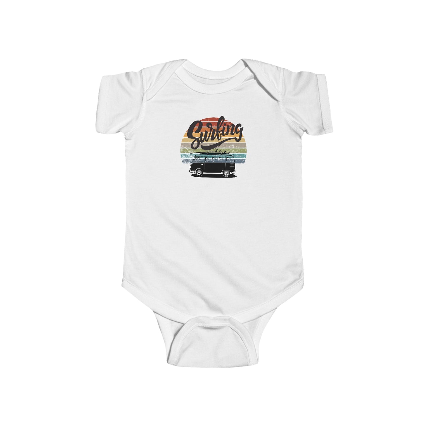 Surfing Van - Infant Fine Jersey Bodysuit