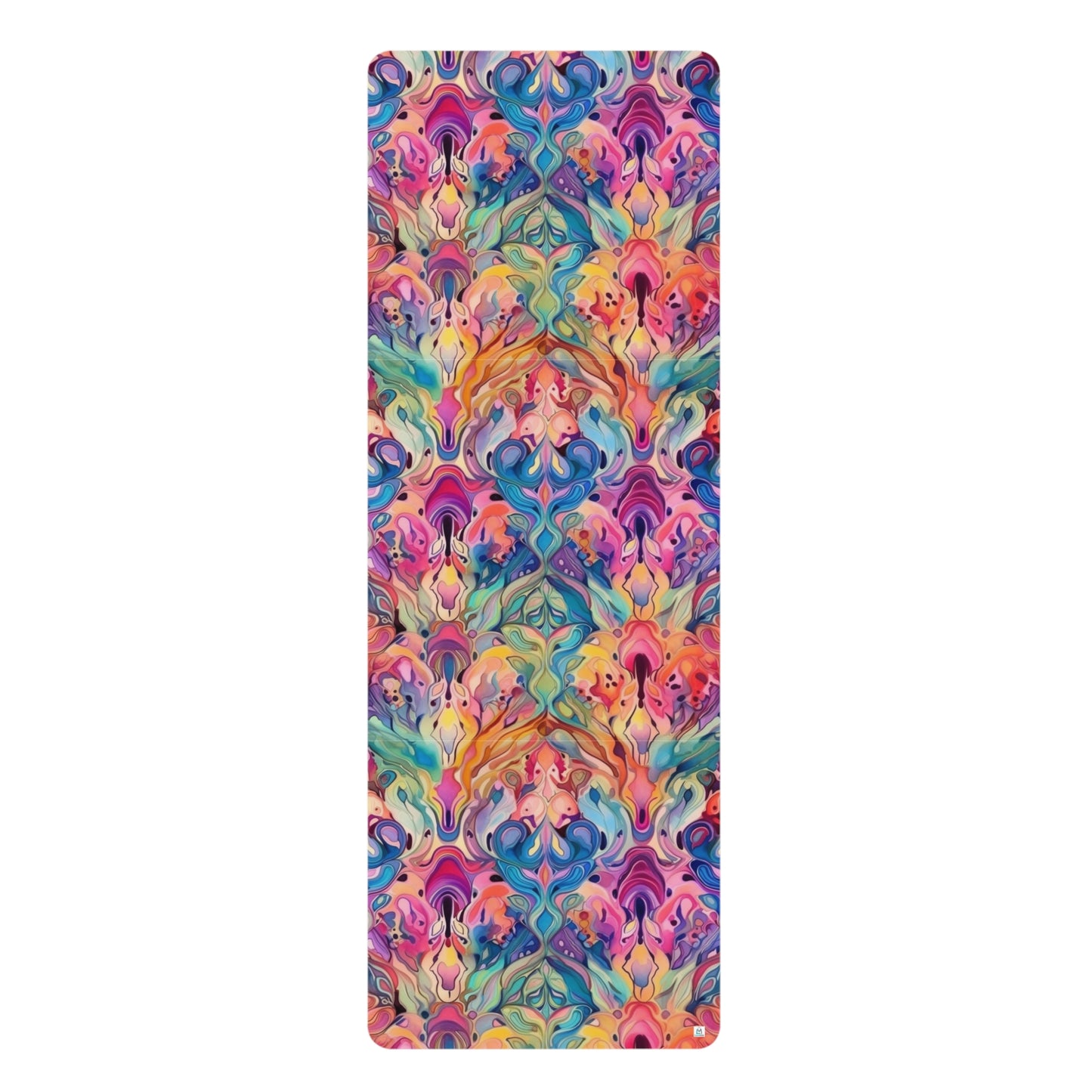 Tapestry Designs 21 - Multicolor - Rubber Yoga Mat