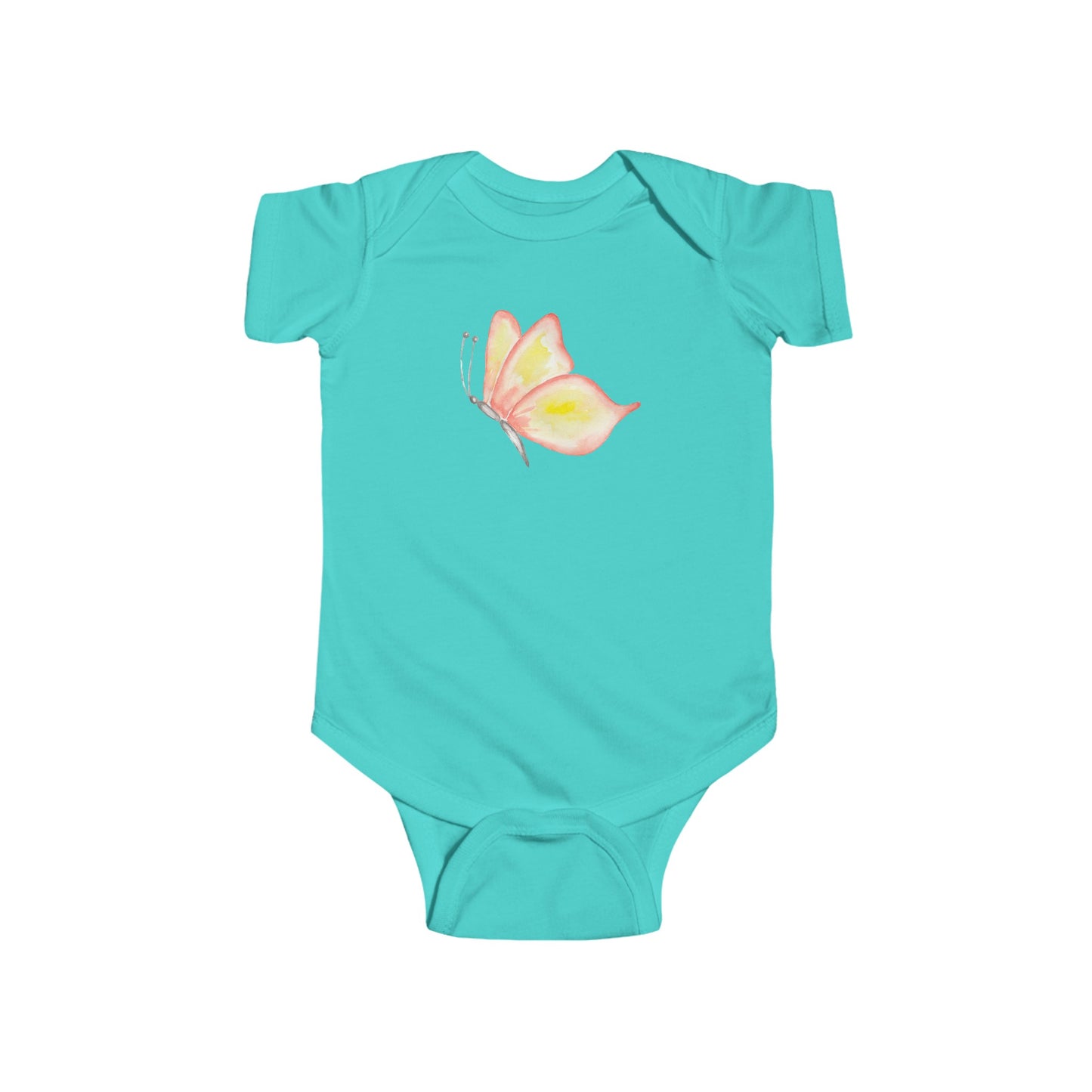 Watercolor Butterfly - Infant Fine Jersey Bodysuit