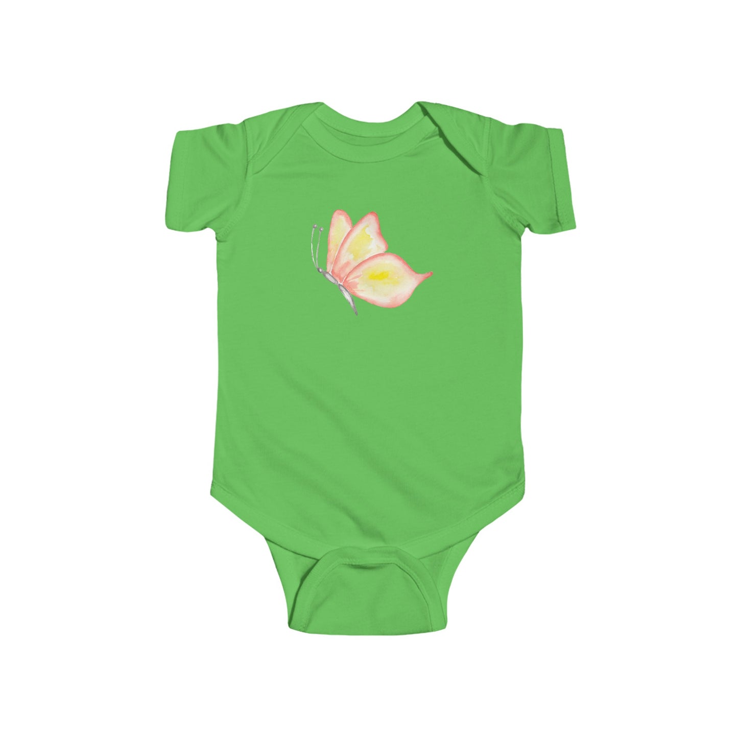 Watercolor Butterfly - Infant Fine Jersey Bodysuit