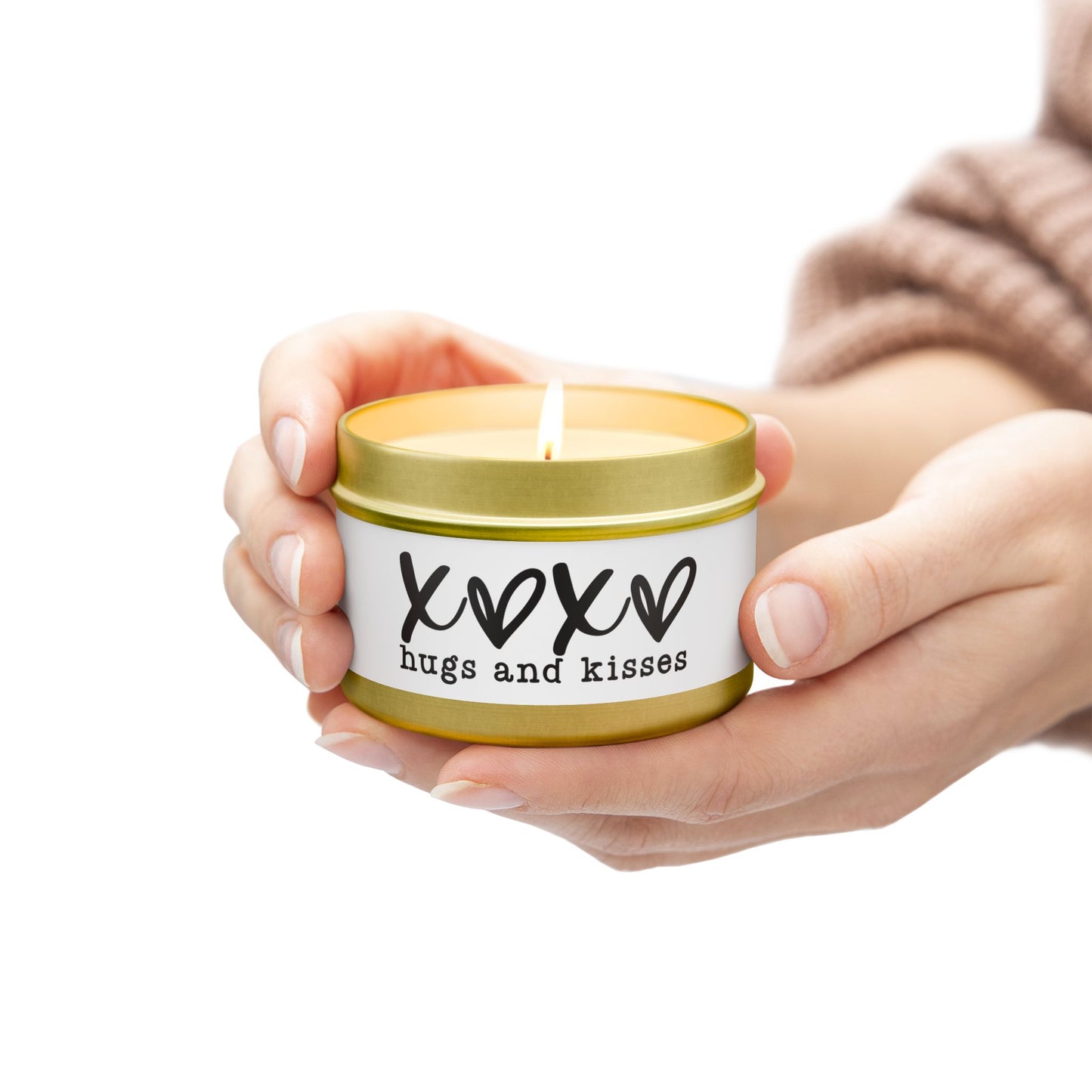 XOXO - Hugs and Kisses - Inspirational - Mindfulness & Self-Care - Scented Tin Candle