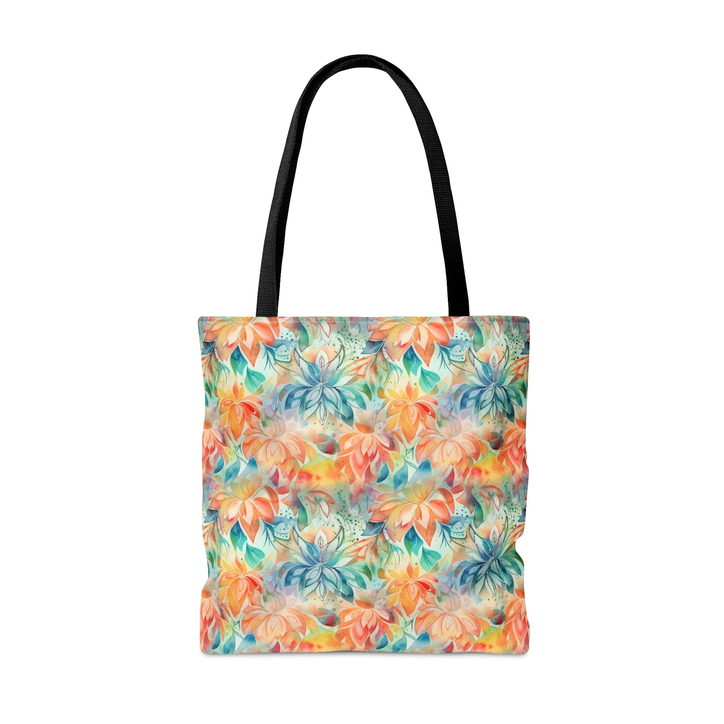 Beautiful and Unique - Watercolor Multicolor Flowers 9 - Useful, Multipurpose Bag -Tote Bag (AOP)