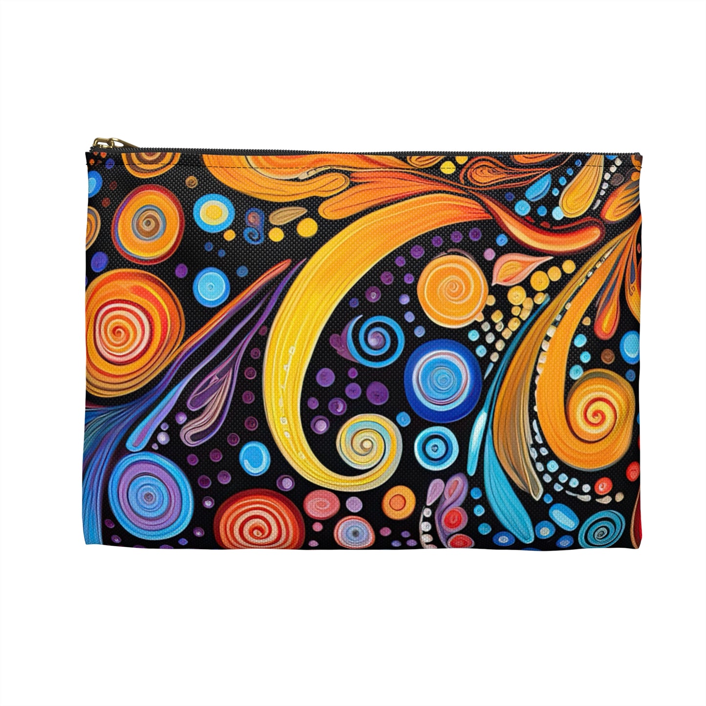 Amazing Colorful Psychedelic Swirls 1.6 - Accessory Pouch / Makeup Case / Travel Pouch / Pencil Case / Art Case