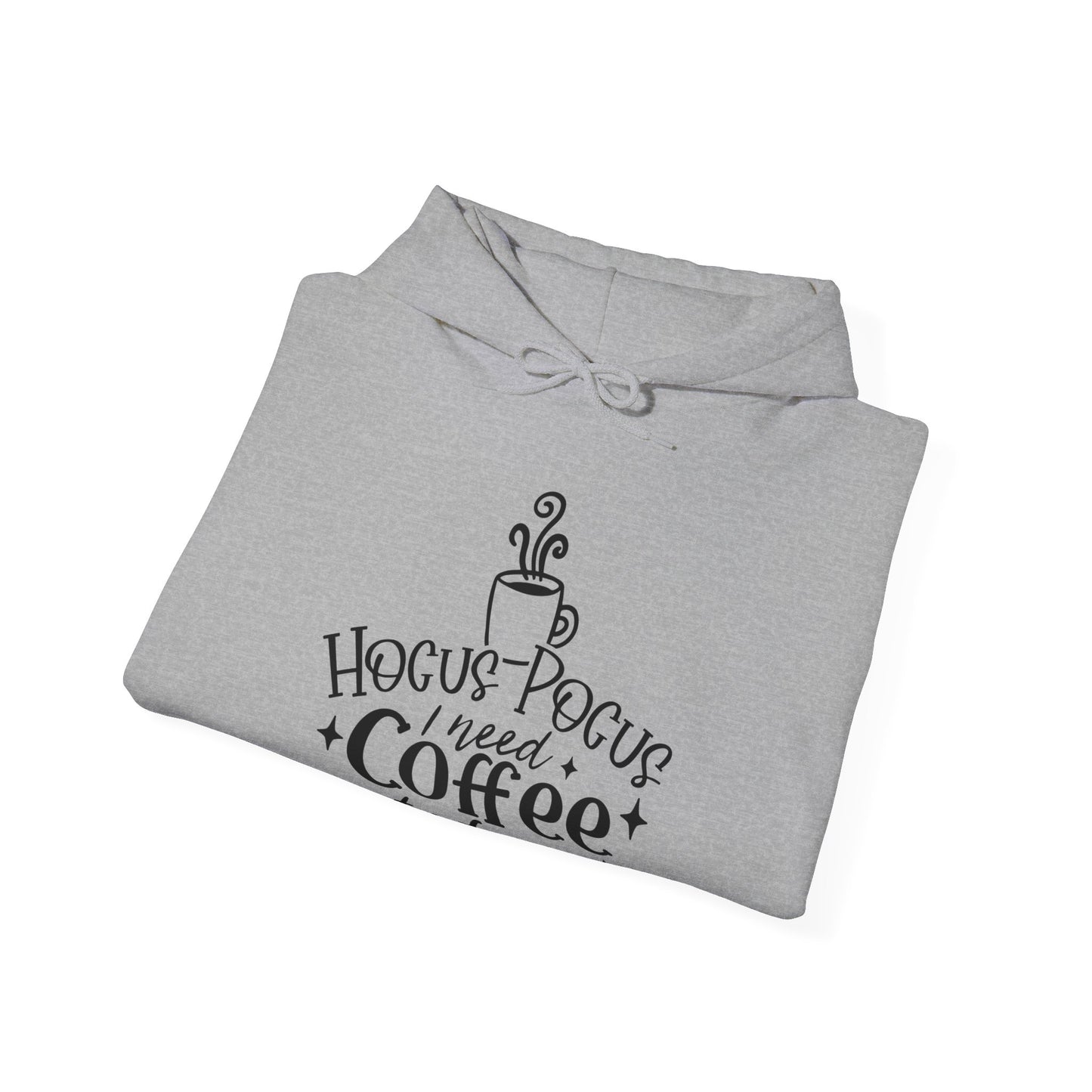 Halloween - Hocus Pocus I Need Coffee to Focus - Unisex Heavy Blend Hooded Sweatshirt