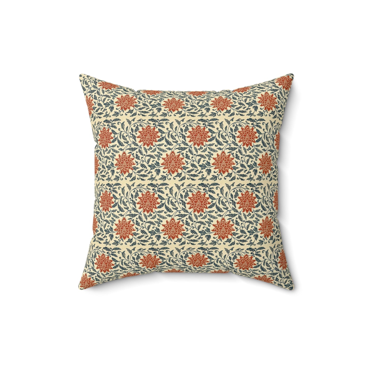 Boho Pattern 8 - Faux Suede Square Pillow
