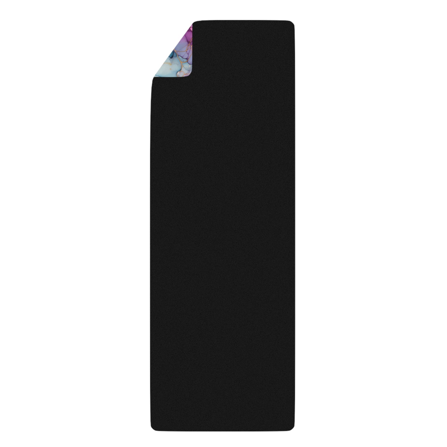 Beautiful Multi Watercolor 3 - Rubber Yoga Mat