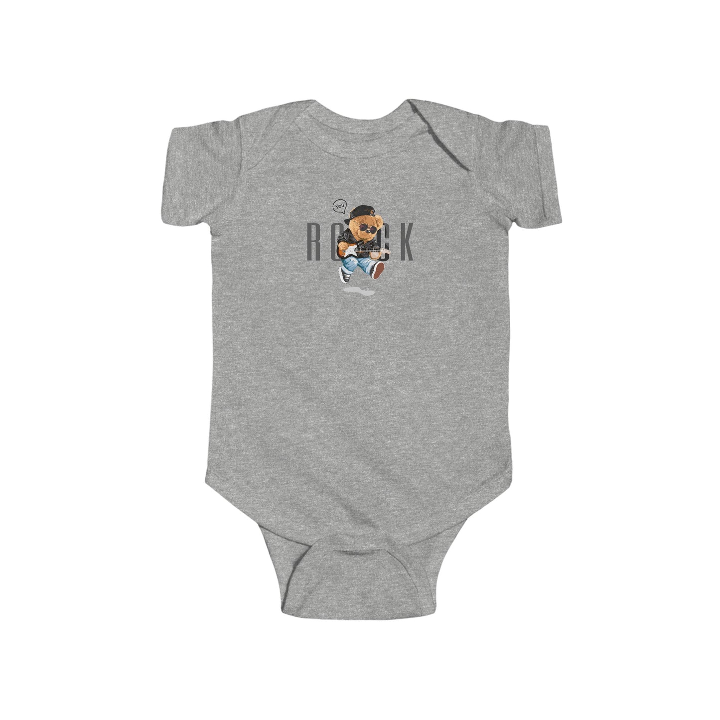 You Rock Bear - Infant Fine Jersey Bodysuit