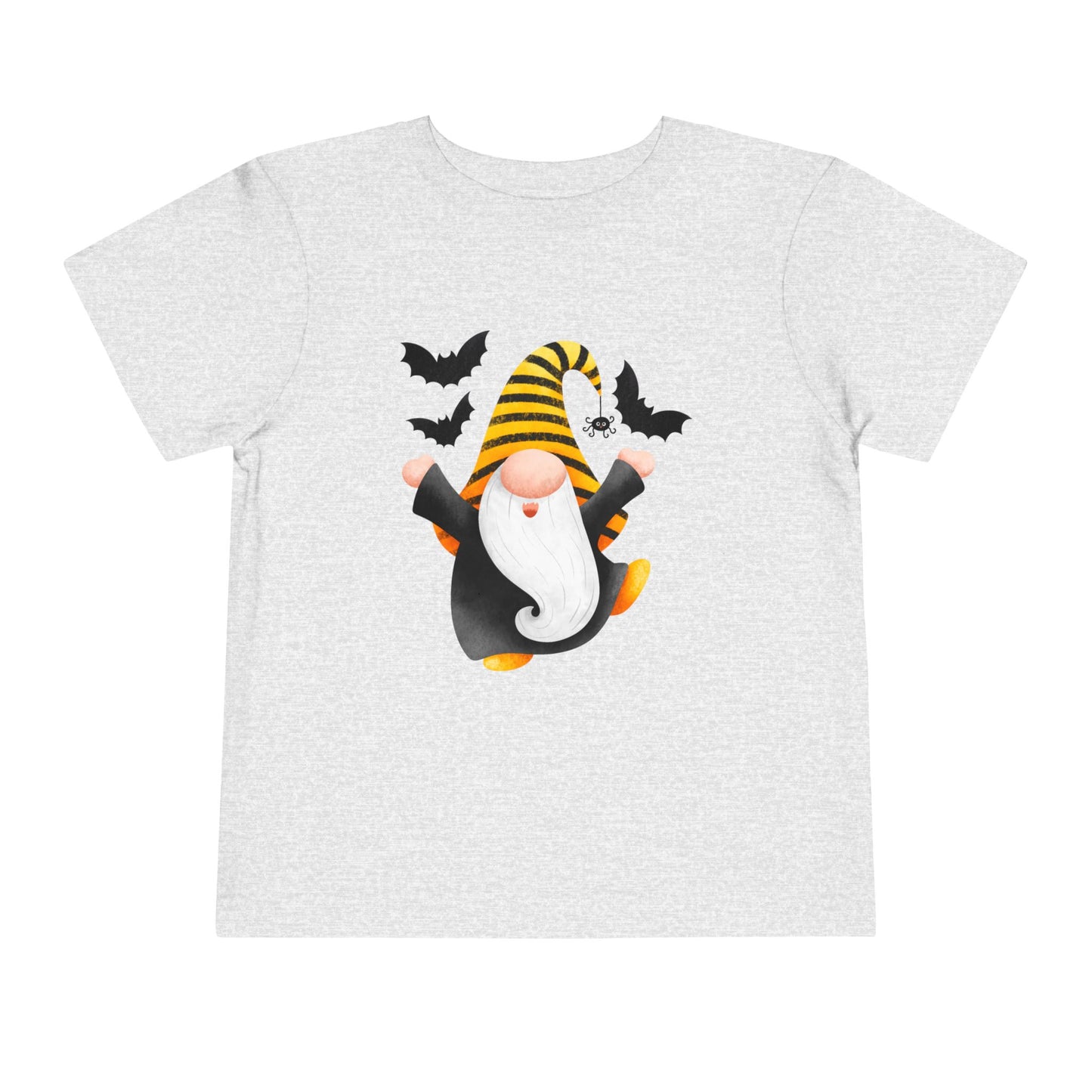 Halloween - Gnomes - Spider - Bats - Toddler Short Sleeve Tee