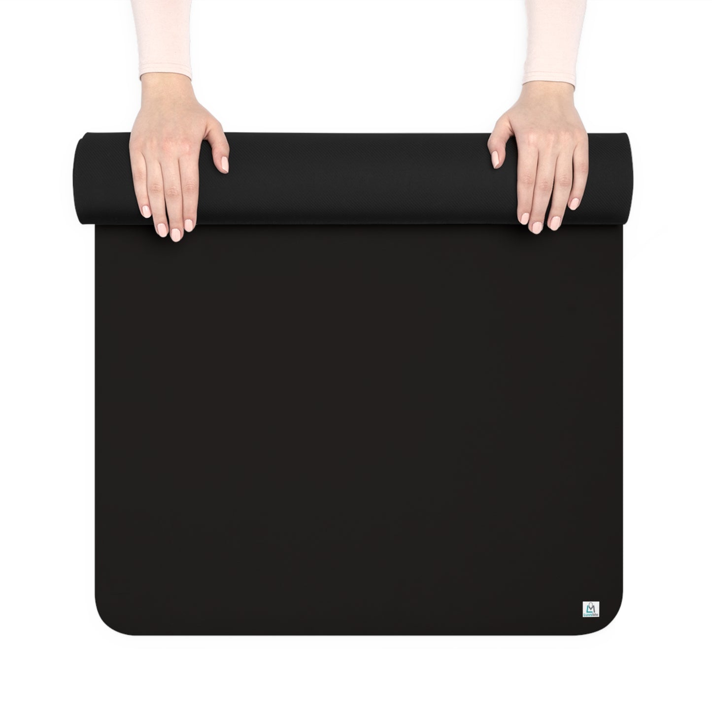 Self Love Mode - All Day Every Day - Black - Rubber Yoga Mat