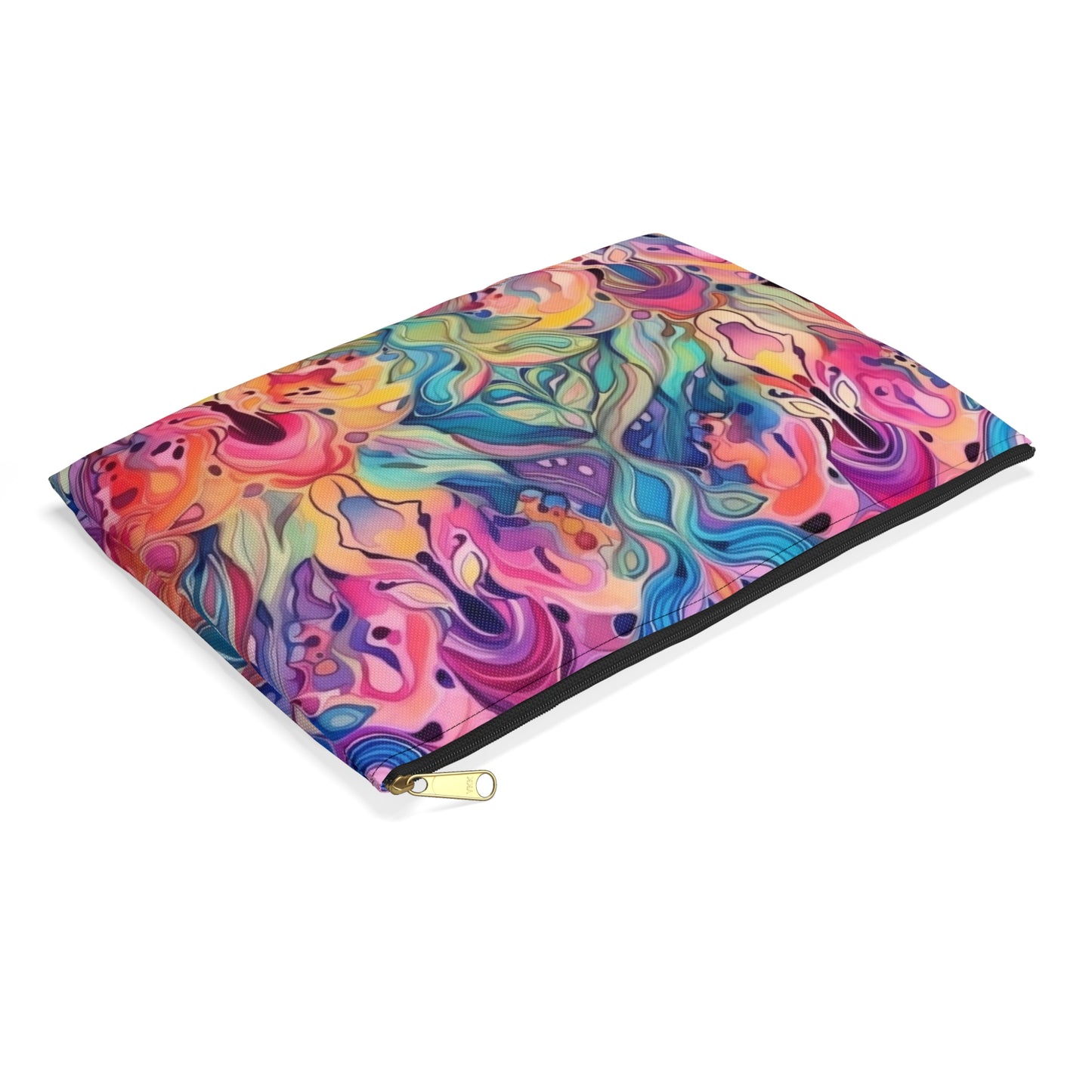 Beautiful Watercolor Multicolor - Accessory Pouch / Makeup Case / Travel Pouch / Pencil case / Art Case