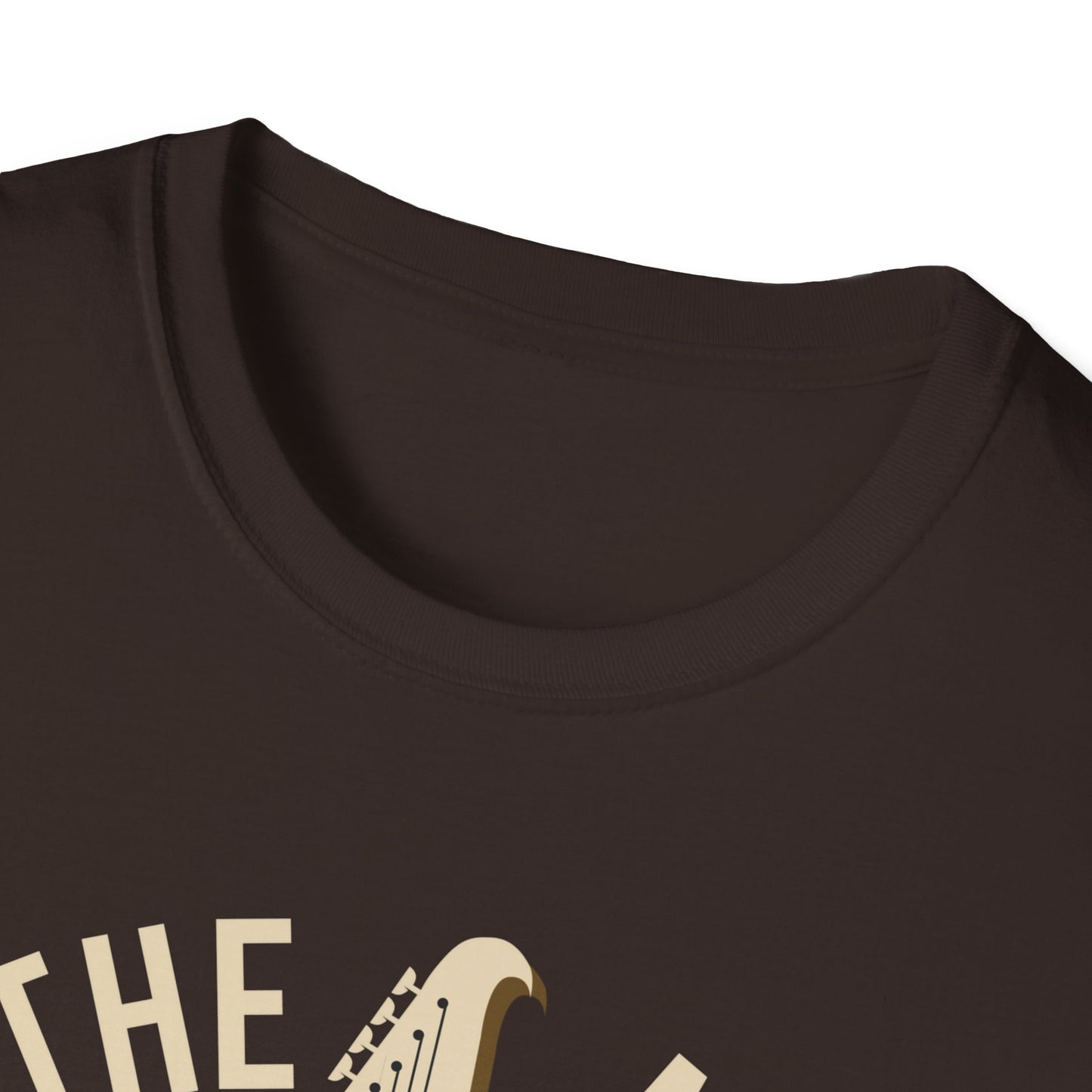 Let the Music Speak - Guitar - Unisex Softstyle T-Shirt