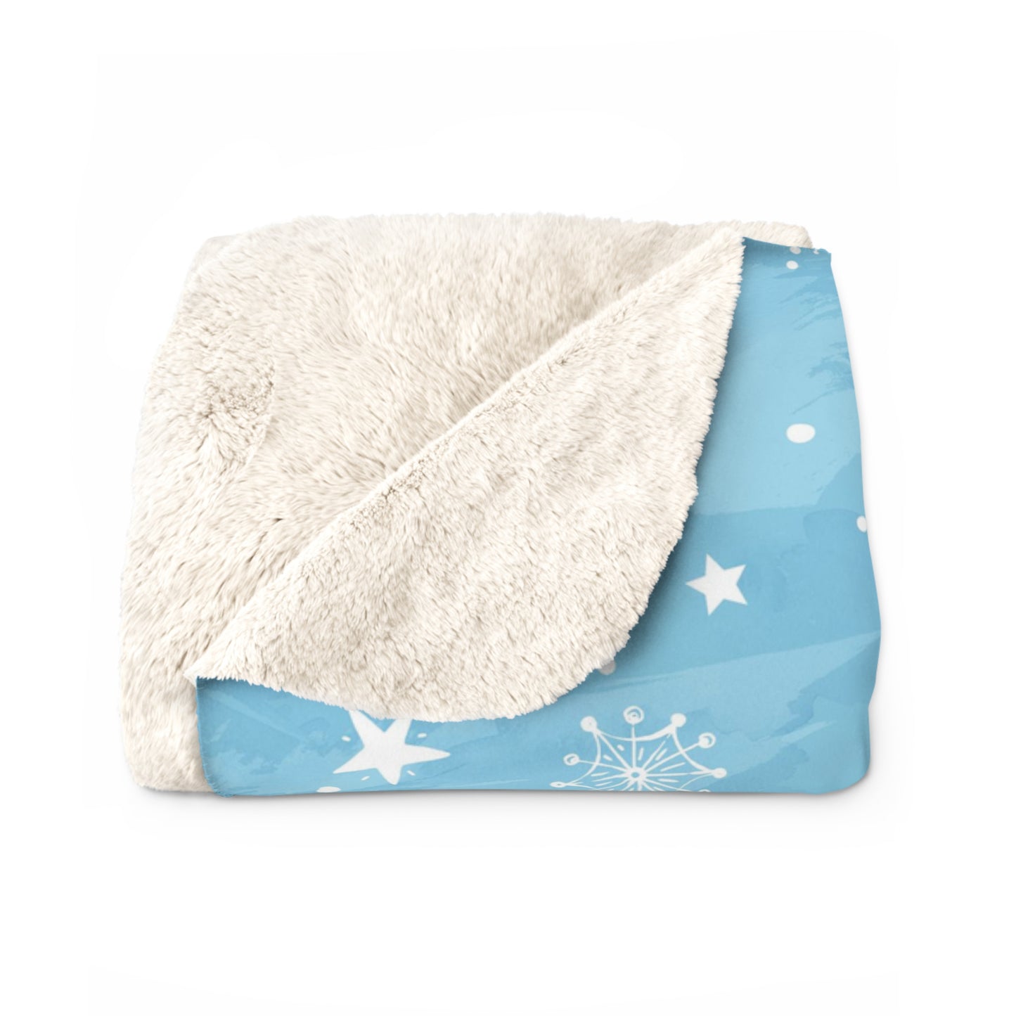 Believe - Santa hat, Elf, Reindeer, Snowflake - Funny Christmas - Sherpa Fleece Blanket