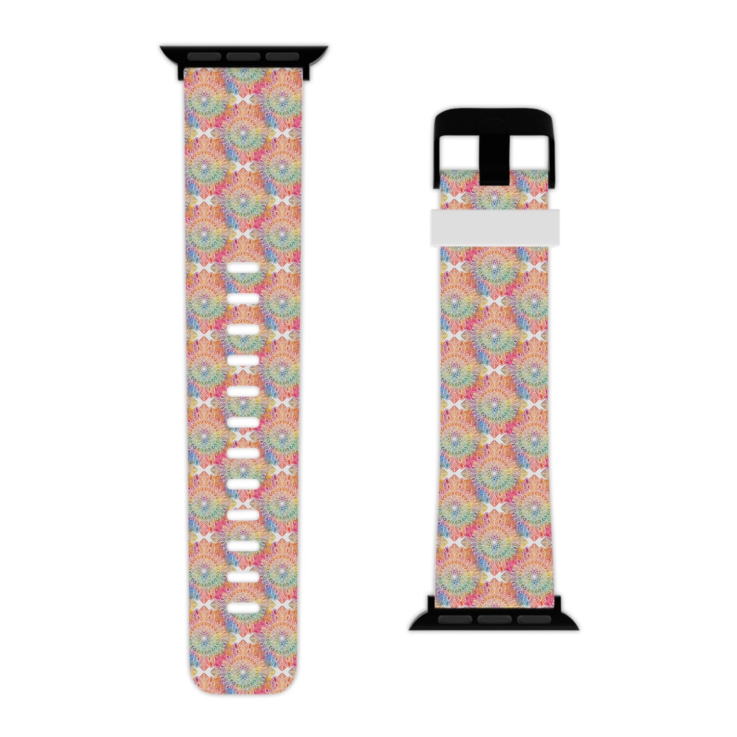 Rainbow Mandalas - Watch Band for Apple Watch