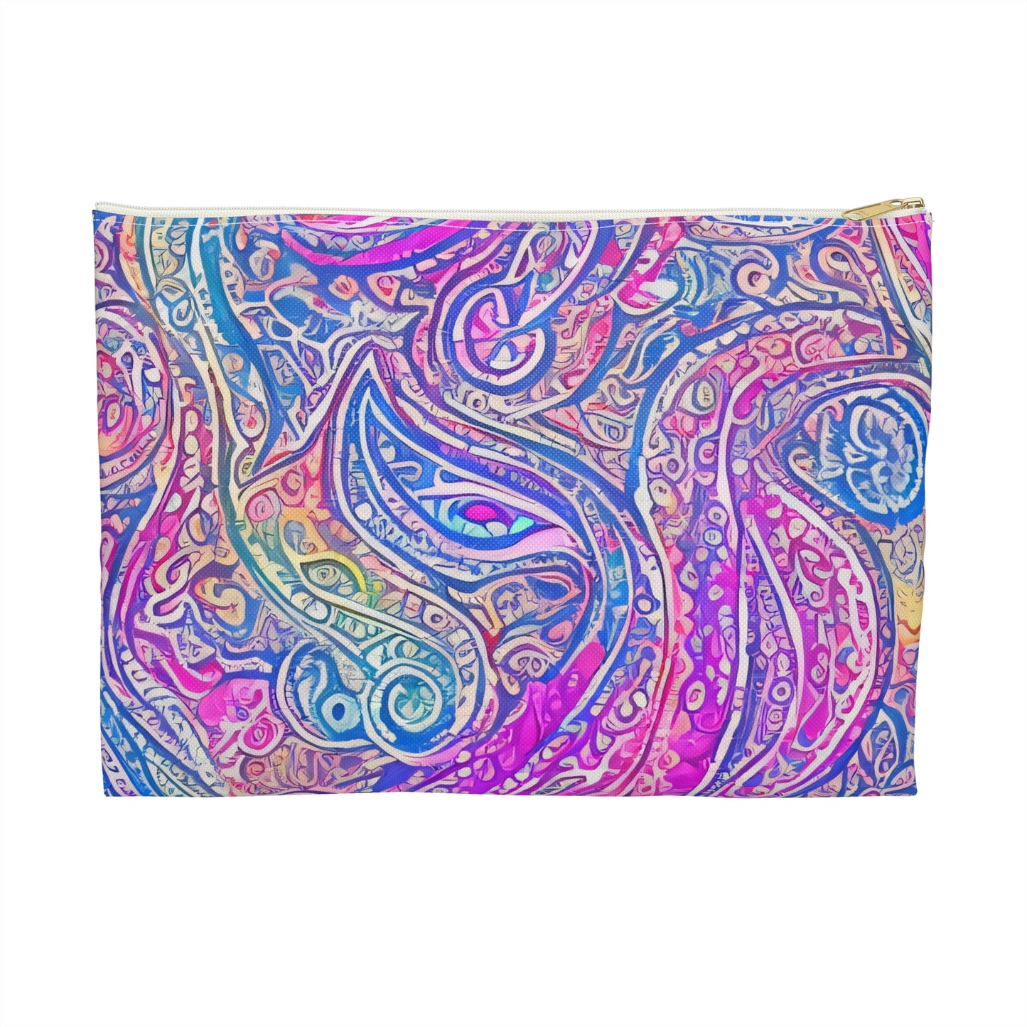 Multicolor Abstract -  Accessory Pouch / Makeup Case / Travel Pouch / Pencil Case / Art Case
