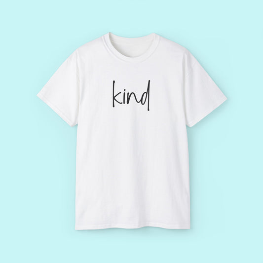 “Kind” Empowerment Tee - Strength & Mental Health Awareness Short Sleeve Shirt