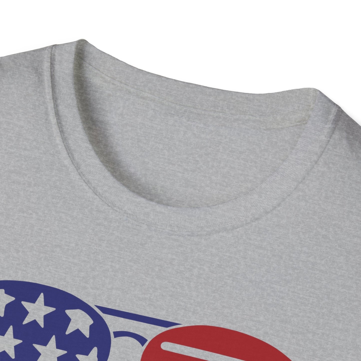 Sunglasses - American Flag - 4th of July - Independence Day - Unisex Softstyle T-Shirt