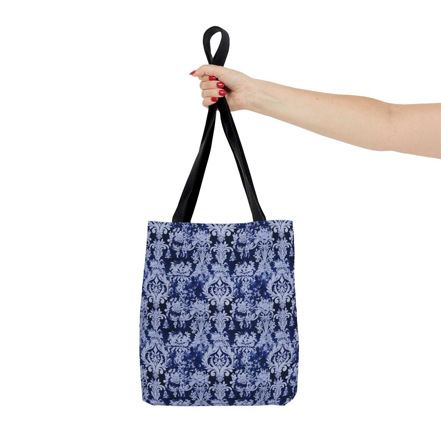 Beautiful - Vintage Deep Blue Damask 62 - Useful, Multipurpose Bag - Tote Bag (AOP)