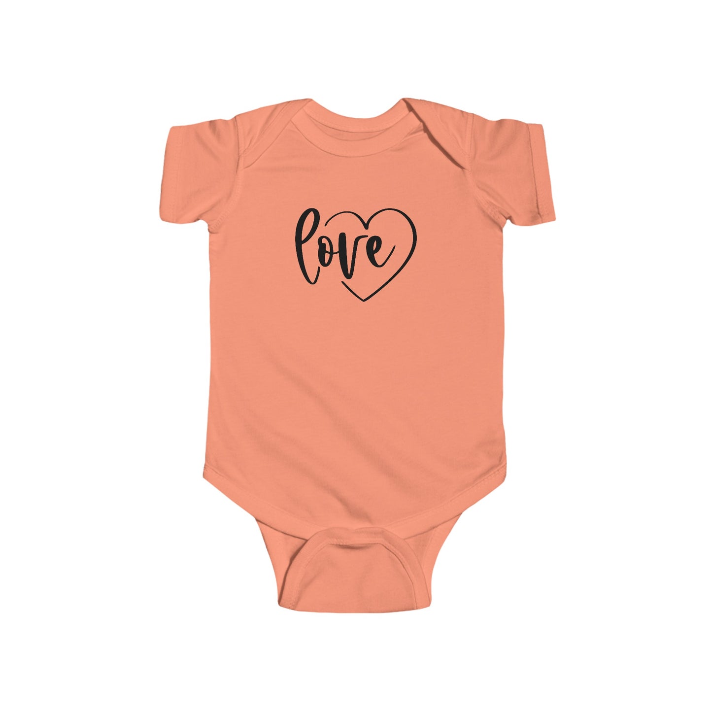 Love Heart - Infant Fine Jersey Bodysuit