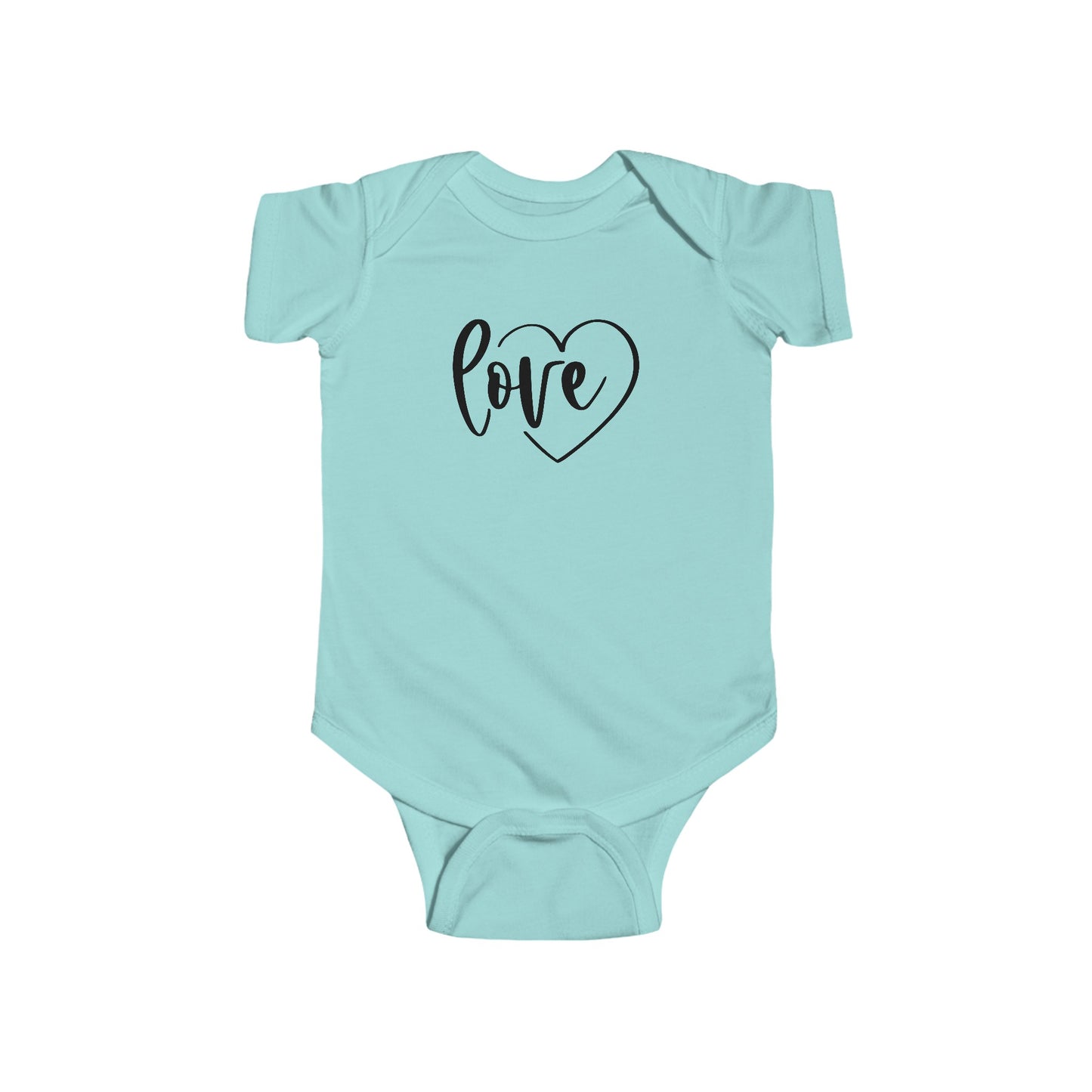 Love Heart - Infant Fine Jersey Bodysuit
