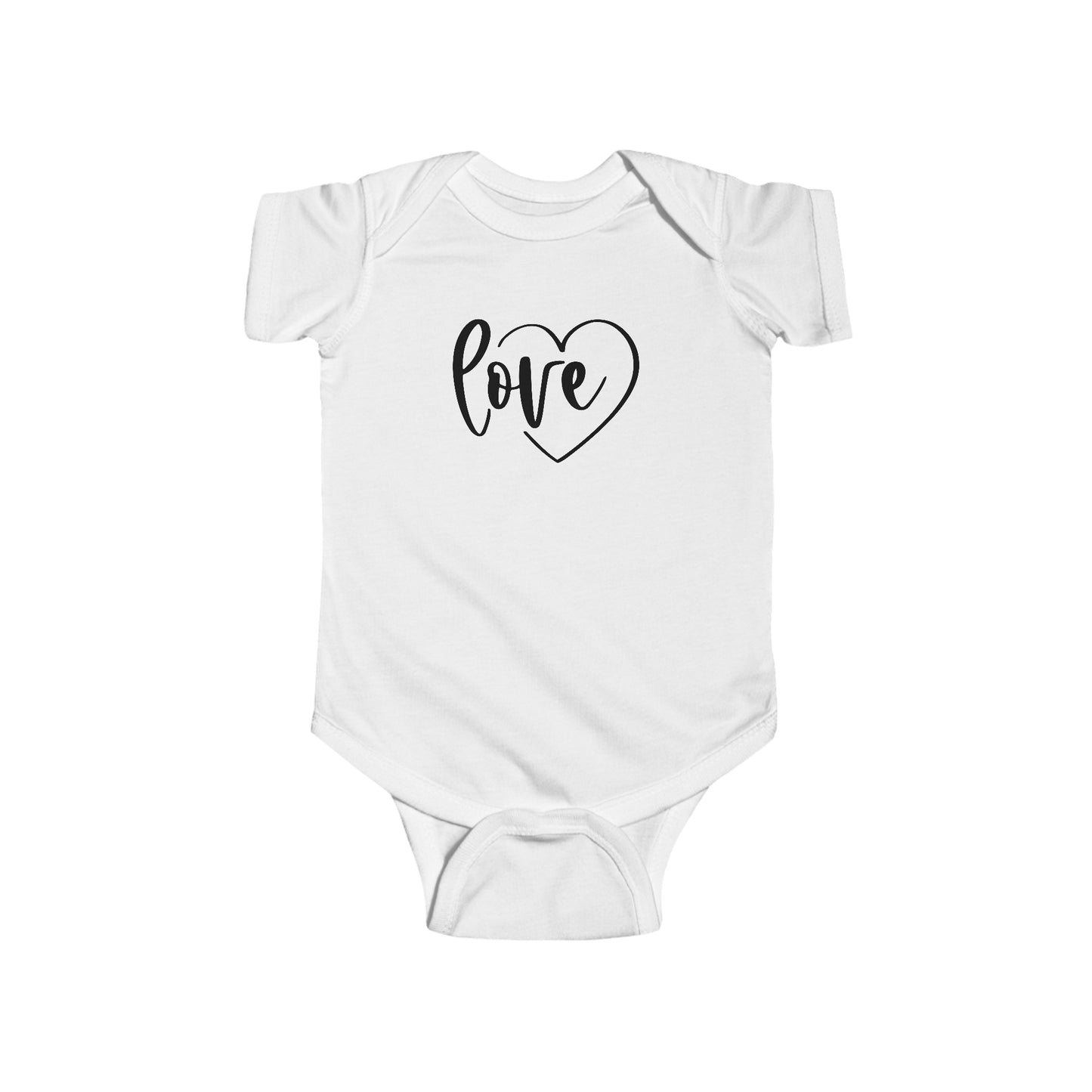 Love Heart - Infant Fine Jersey Bodysuit
