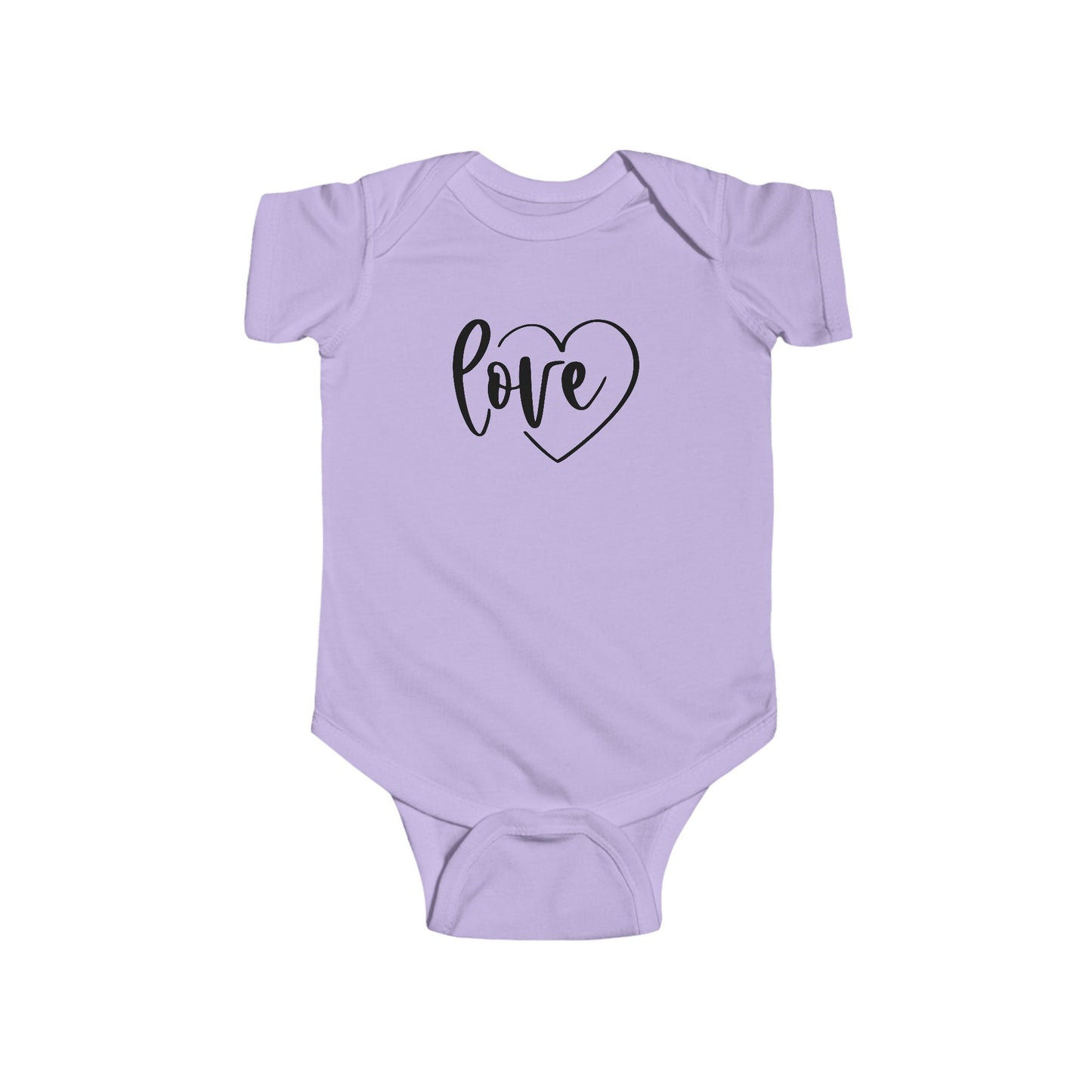 Love Heart - Infant Fine Jersey Bodysuit