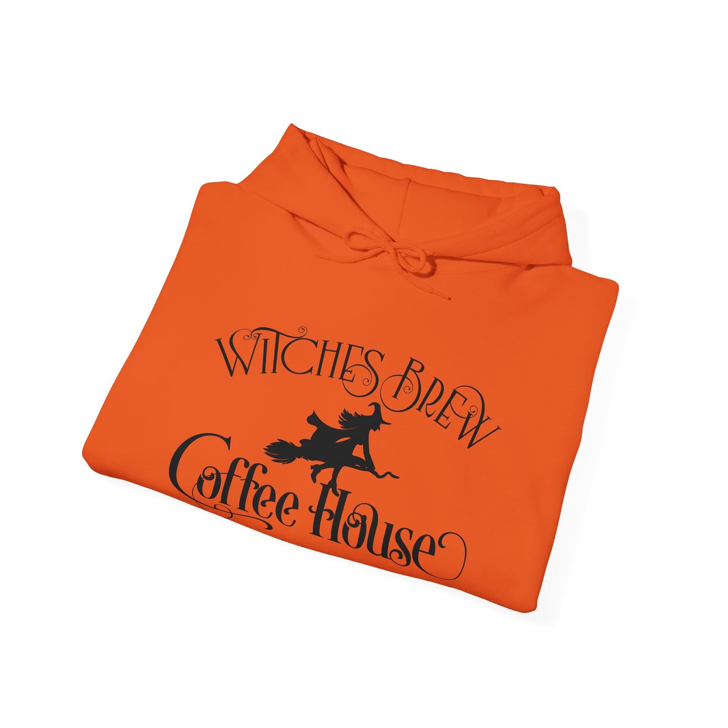 Halloween - Witches Brew Coffee House - Stop in for a Spell - Trick or Treat - Mystical - Vintage - Unisex Heavy Blend™ Hooded Sweatshirt