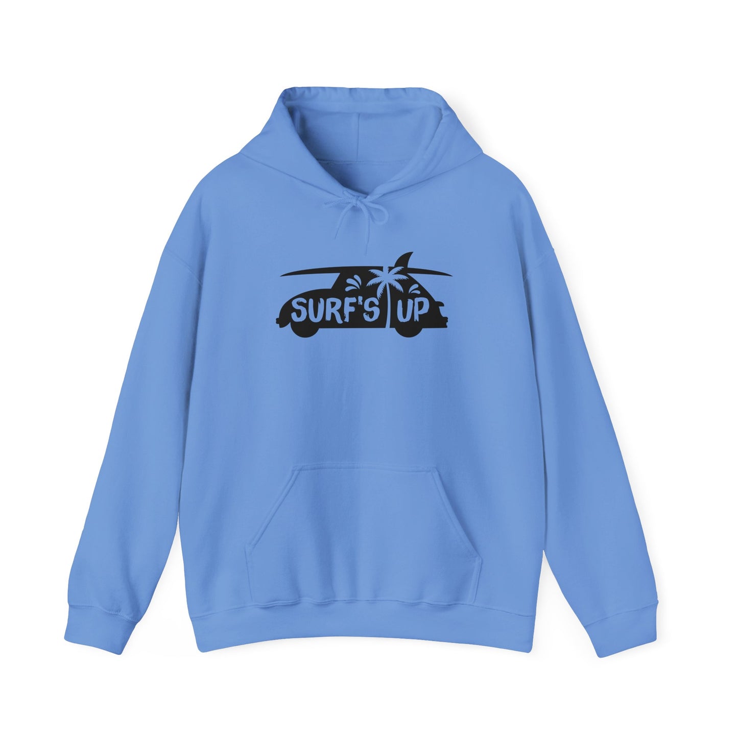 Unisex Heavy Blend Hooded Sweatshirt - Surf's Up Silhouette