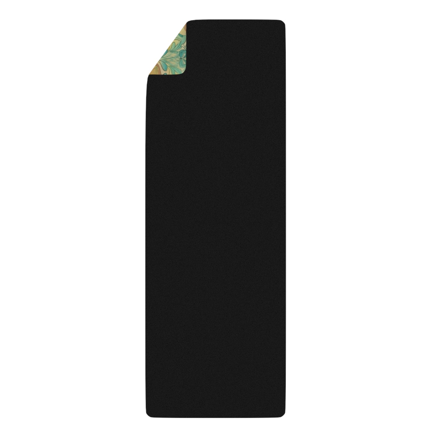 Tapestry Design 1.8 - Orange, Green, Yellow - Rubber Yoga Mat