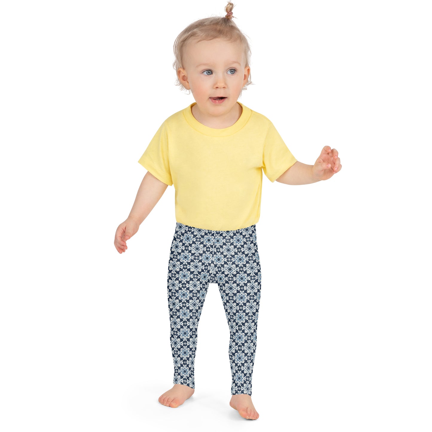 Blue Mosaic - Kid's Leggings