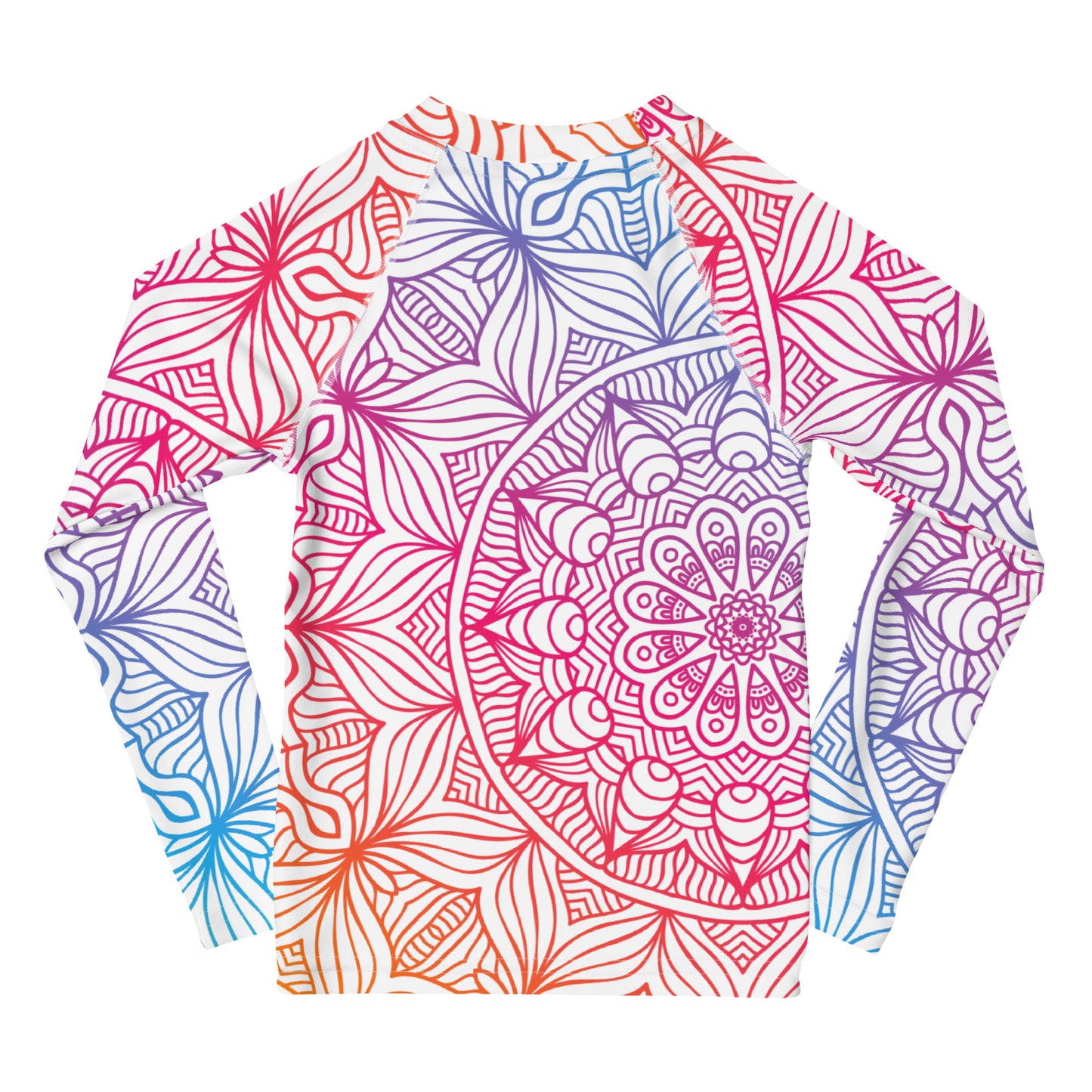 Multicolor Mandala - Kids Rash Guard