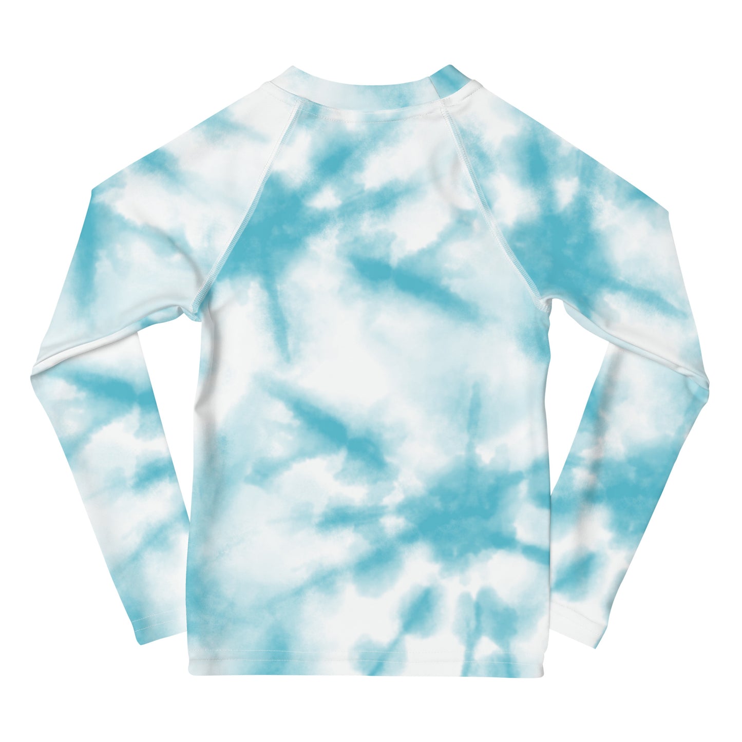 Blue Tie Dye - Kids Rash Guard