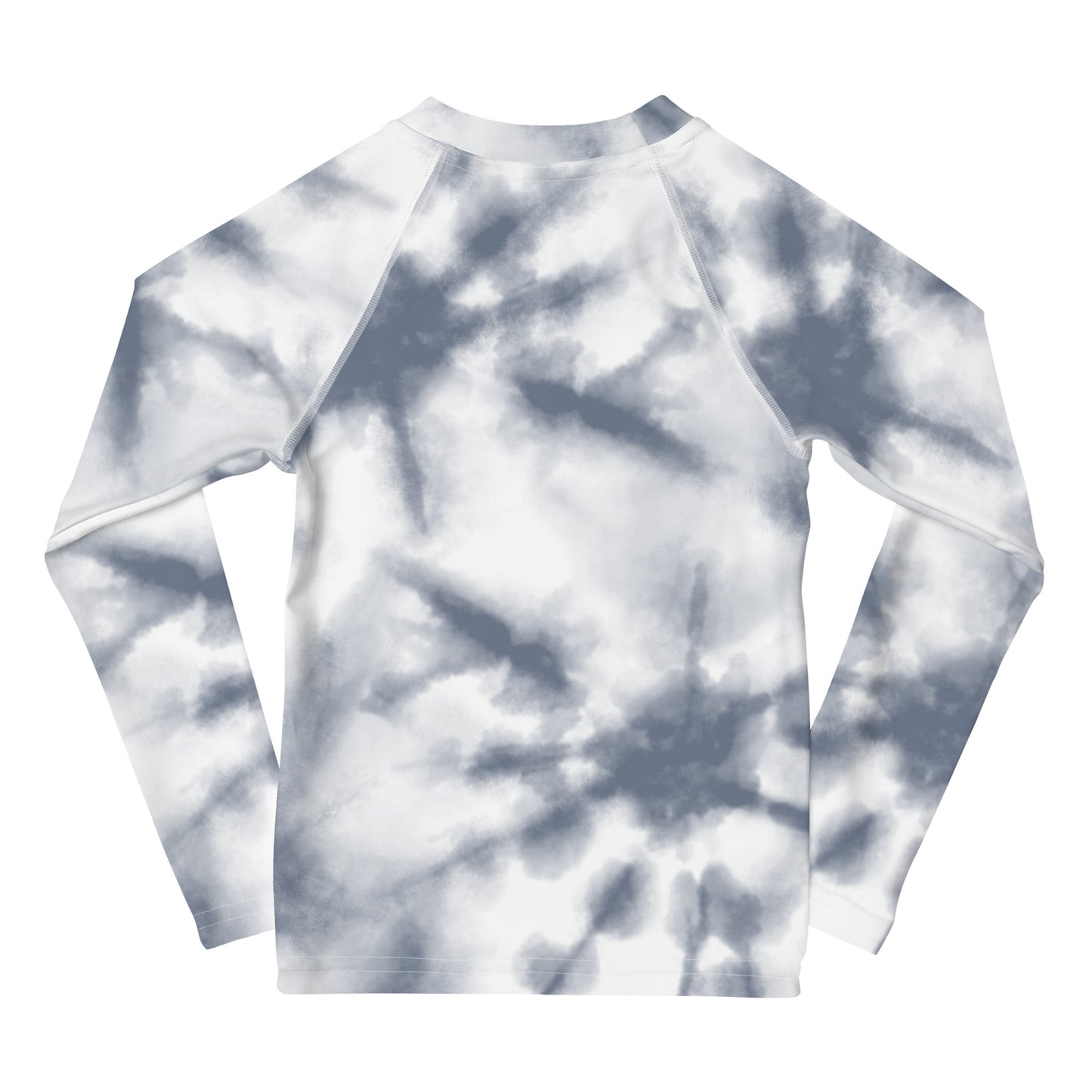 Grey Tie Dye - Kids Rash Guard