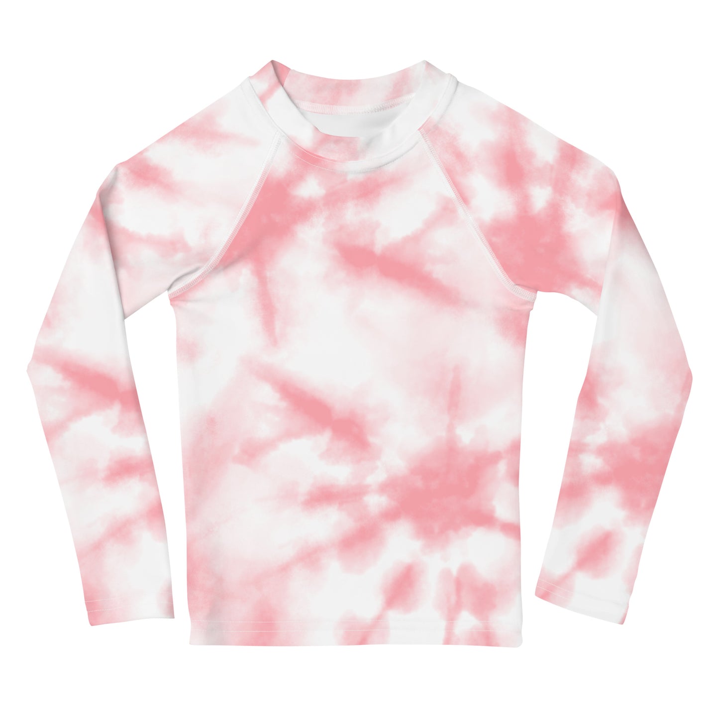 Pink Tie Dye - Kids Rash Guard