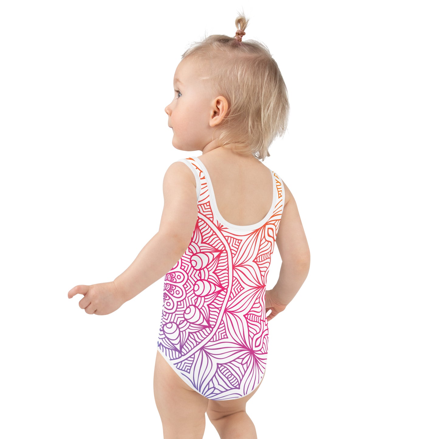 Multicolor Mandala - Kids Swimsuit