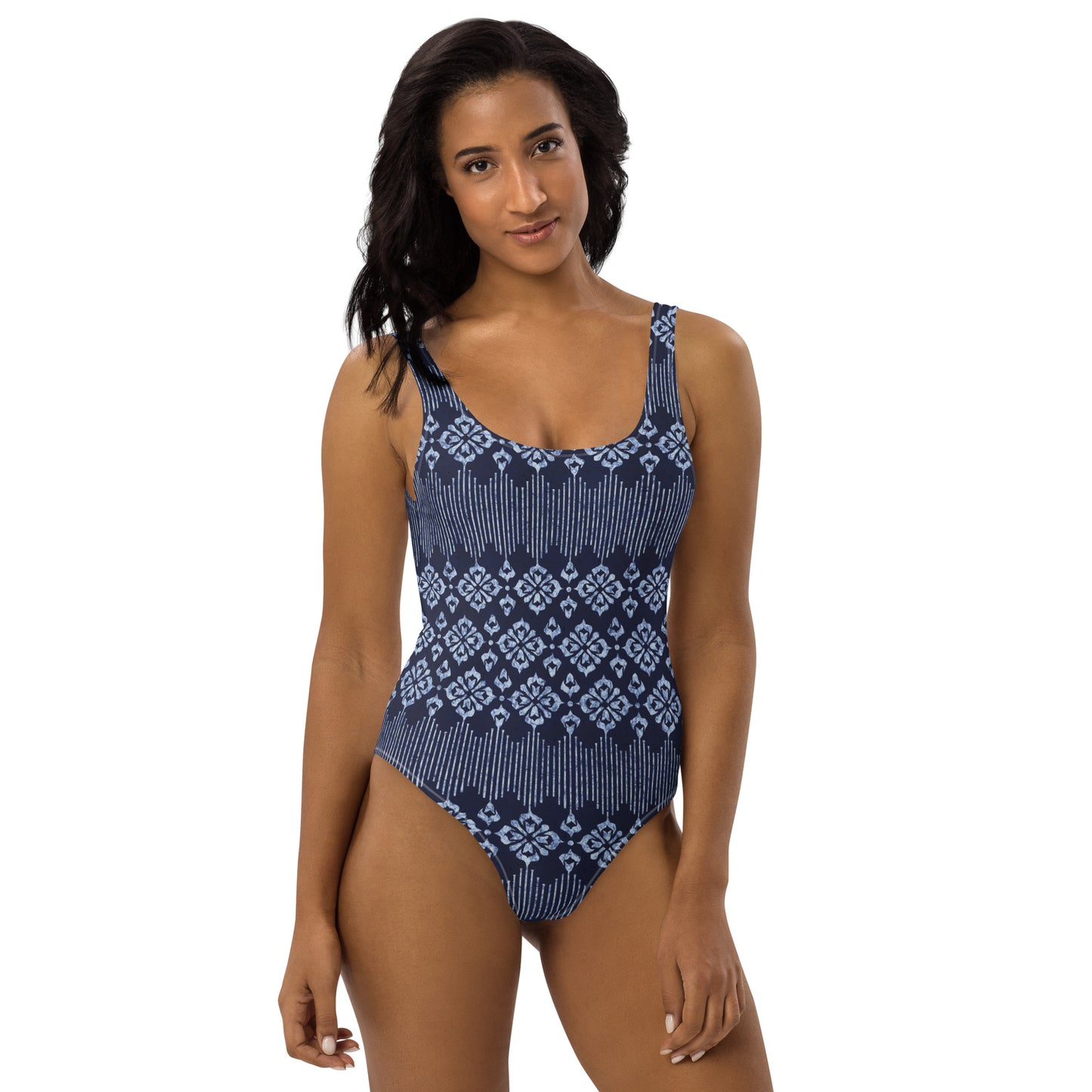 Indigo Batik - One-Piece Women Swimsuit